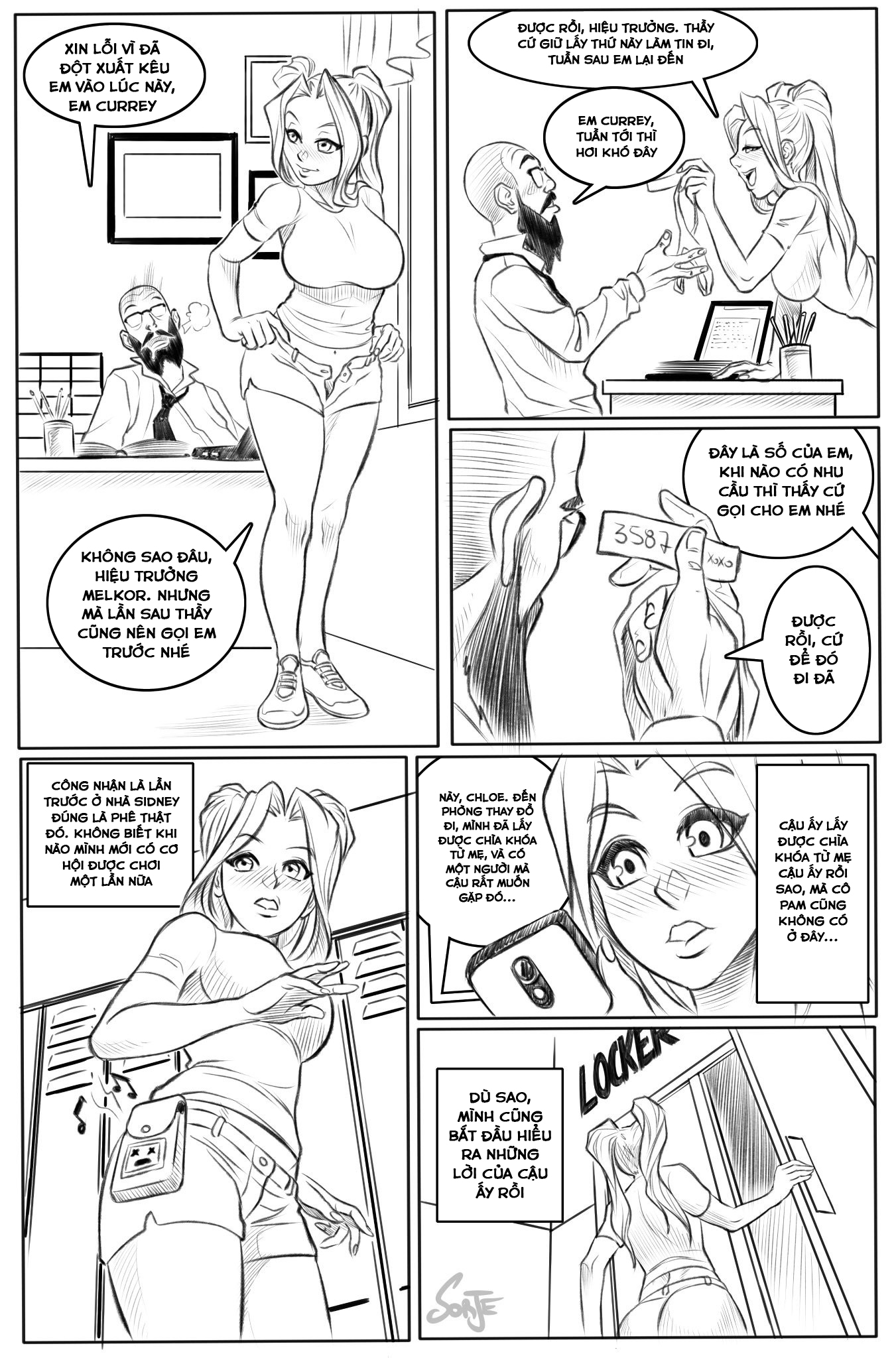 Đọc truyện hentai Sidney - Fast R&R High - Chap 1 (Sidney, Chloe, Bob)