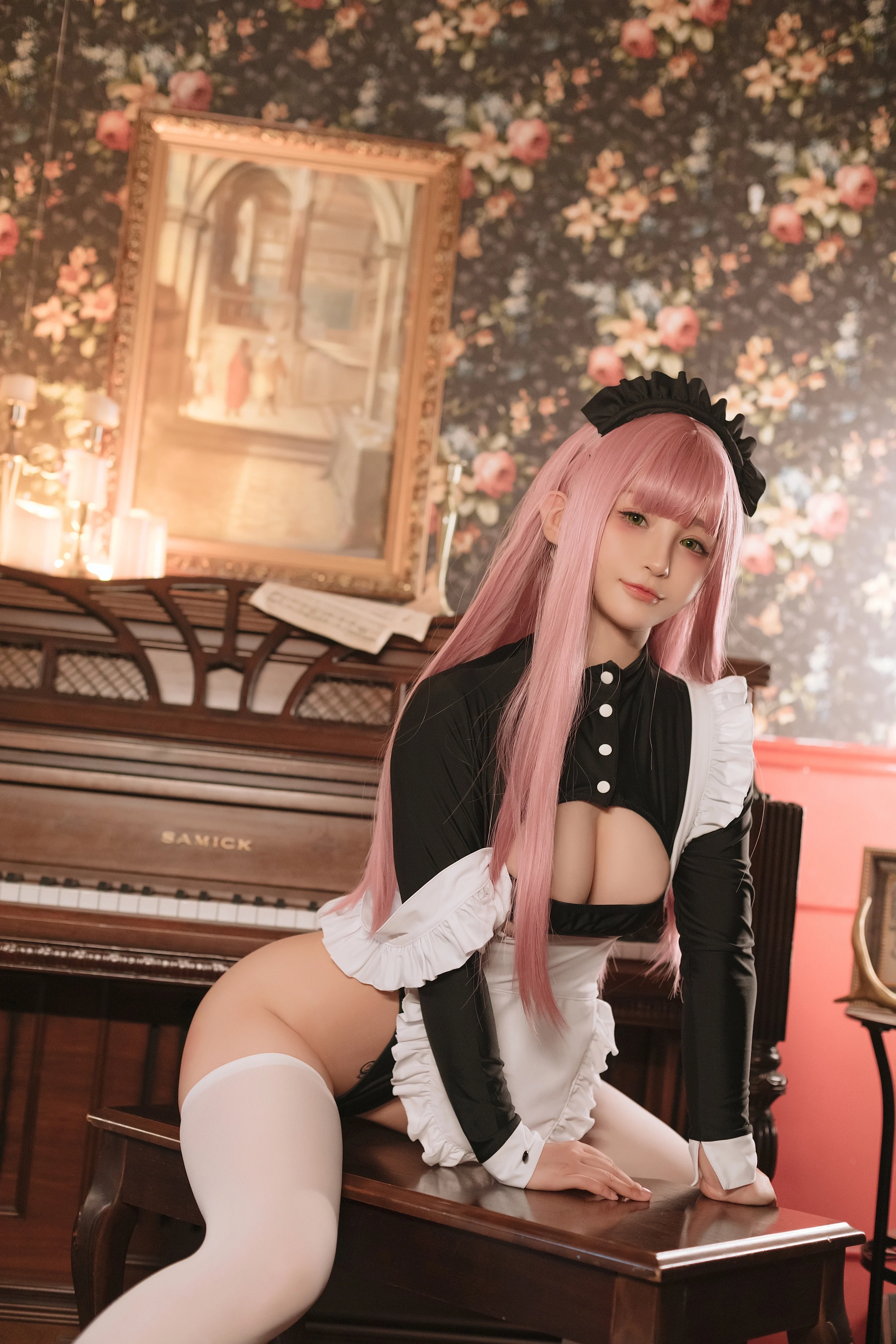 Đọc truyện hentai Tuyển tập Albums siêu phẩm Cosplay - Chap 1207 - Sakurai Nene - Retro Maid