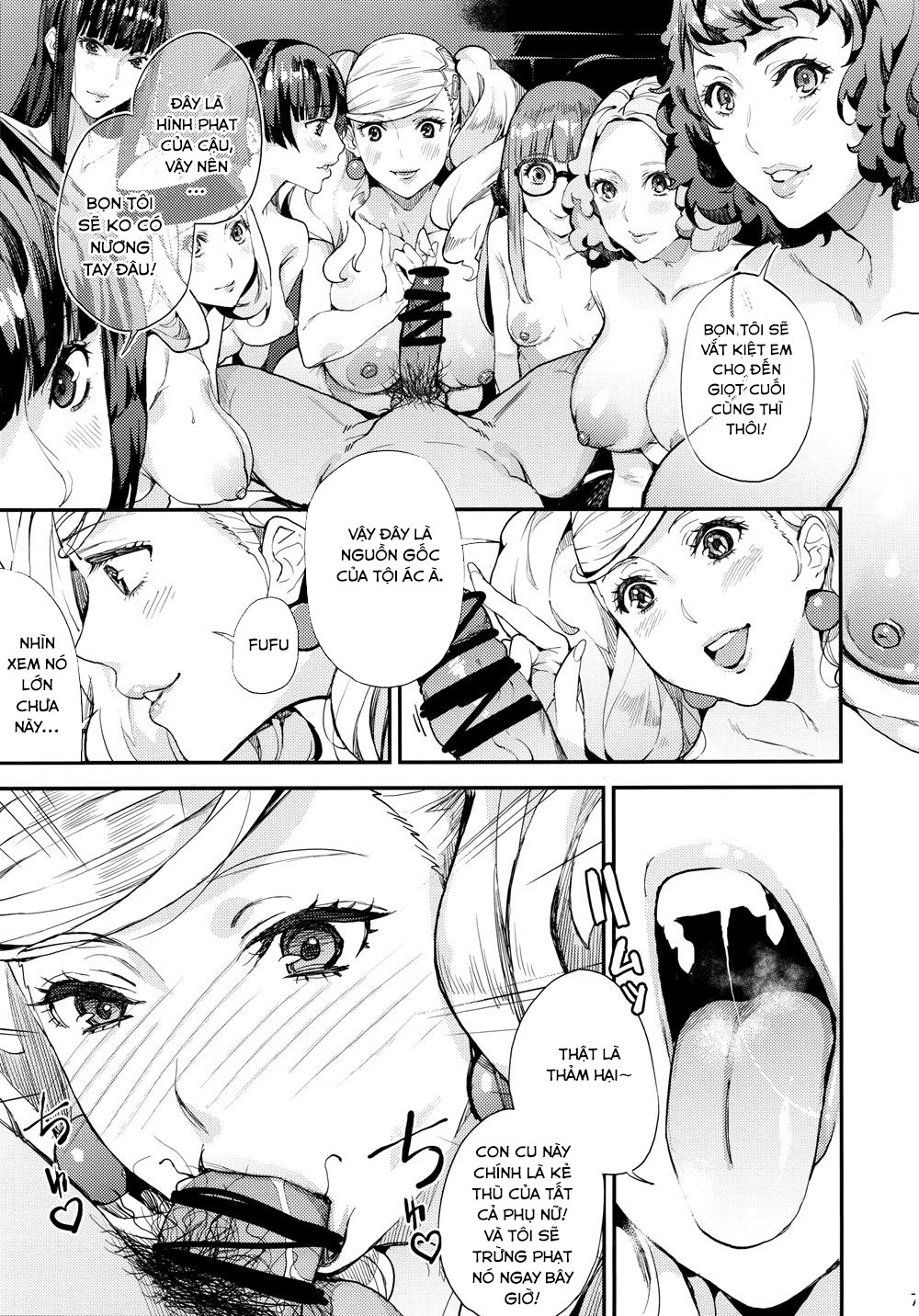 Đọc truyện hentai Hattoubun no persona (Persona 5) - Oneshot