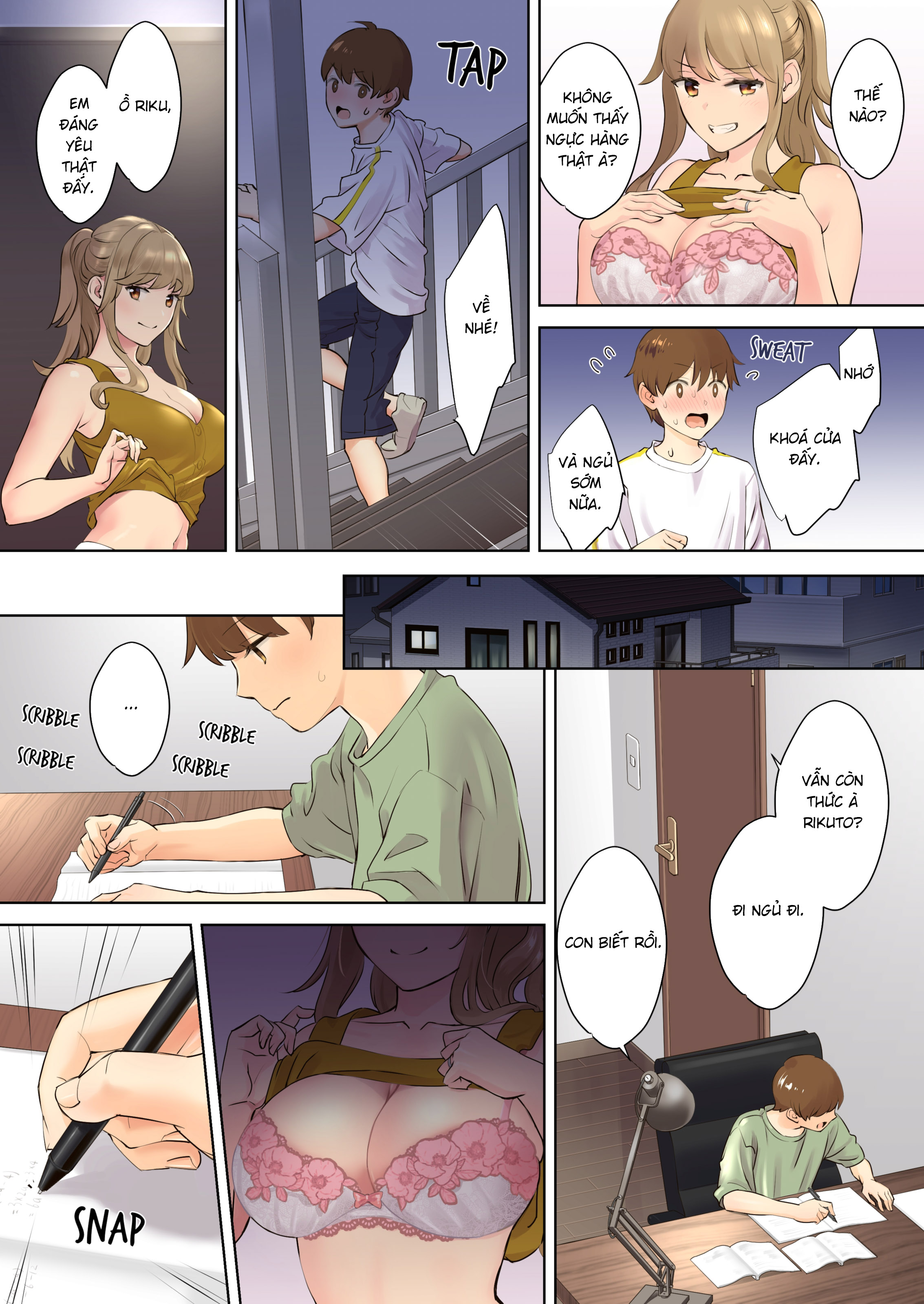 Đọc truyện hentai Sống cùng bà chị neet - Chap 1
