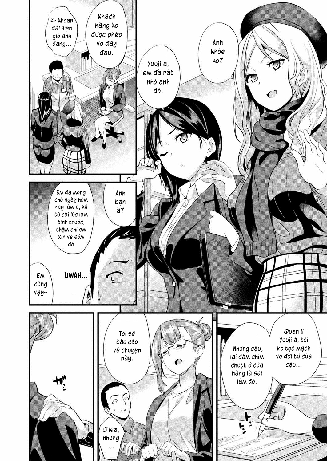 Đọc truyện hentai Sống cùng bé Slime. - Chap 9: Bước tiến hôn nhân.