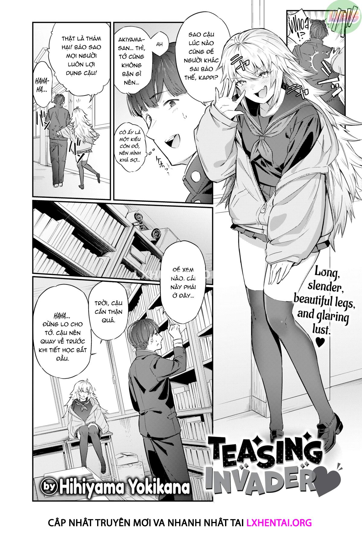 Đọc truyện hentai Kẻ trêu ghẹo dễ thương - Oneshot