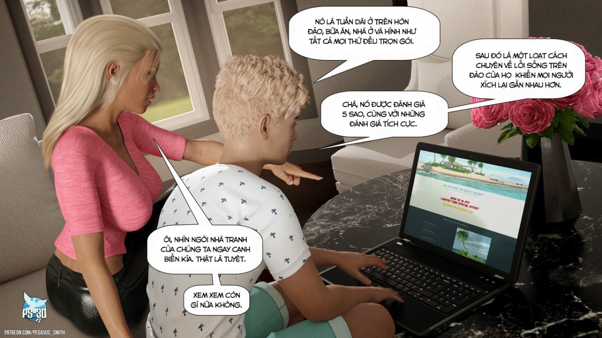 Đọc truyện hentai Au Naturel - Vol1 - Chương 1: Đặt vé đi du lịch.