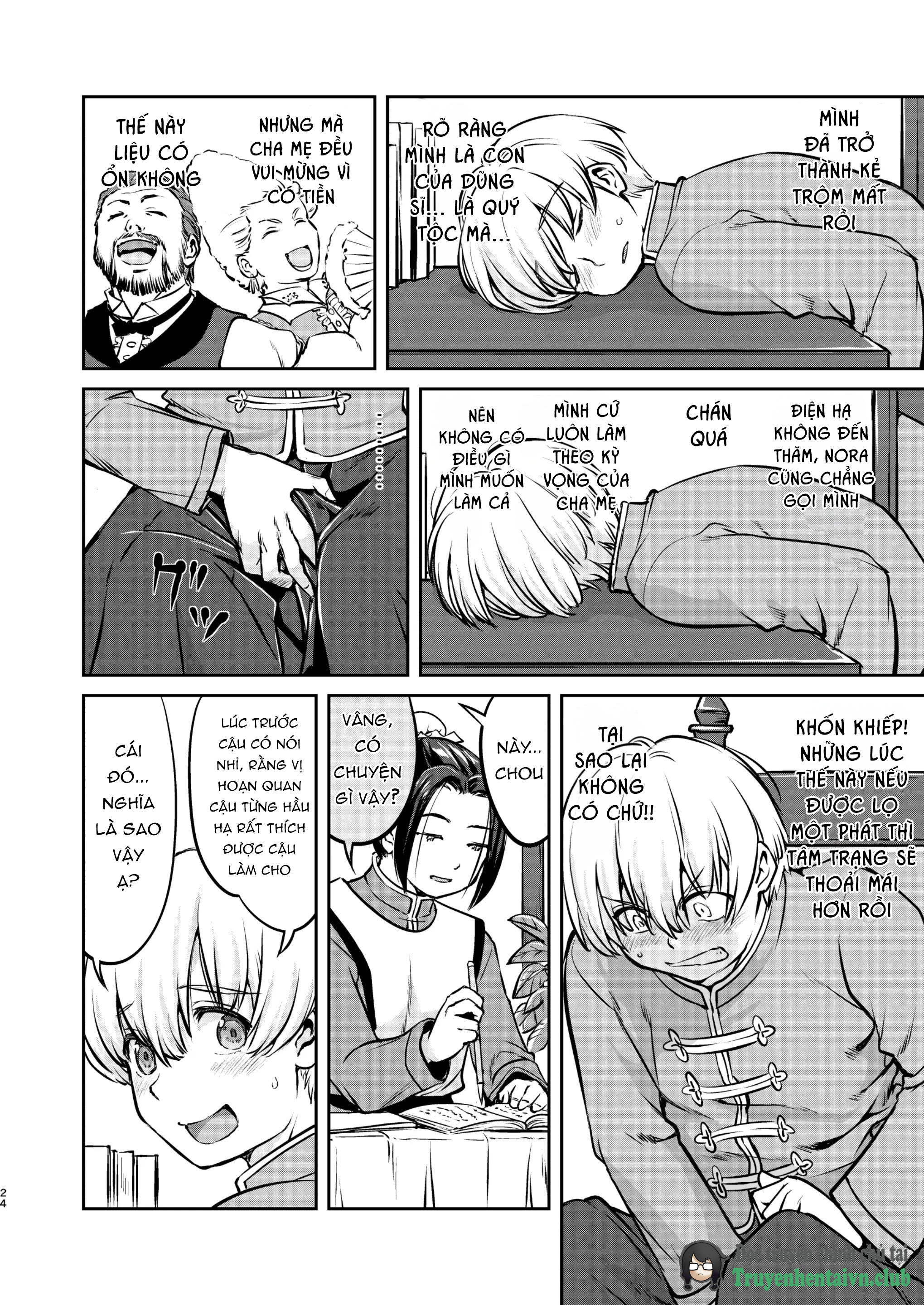 Đọc truyện hentai Isekai TS Ouji o Tasuketa Dake Nanoni Trance Hen - Oneshot