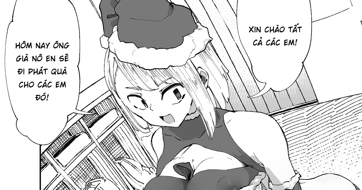 Đọc truyện hentai Chị trông trẻ đóng giả làm ông già Noel và lũ trẻ - Oneshot