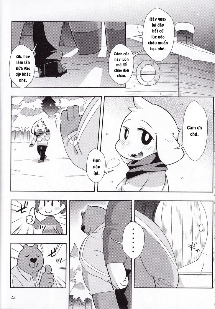 Đọc truyện hentai Seijino Obenkyou (Undertale) - Oneshot