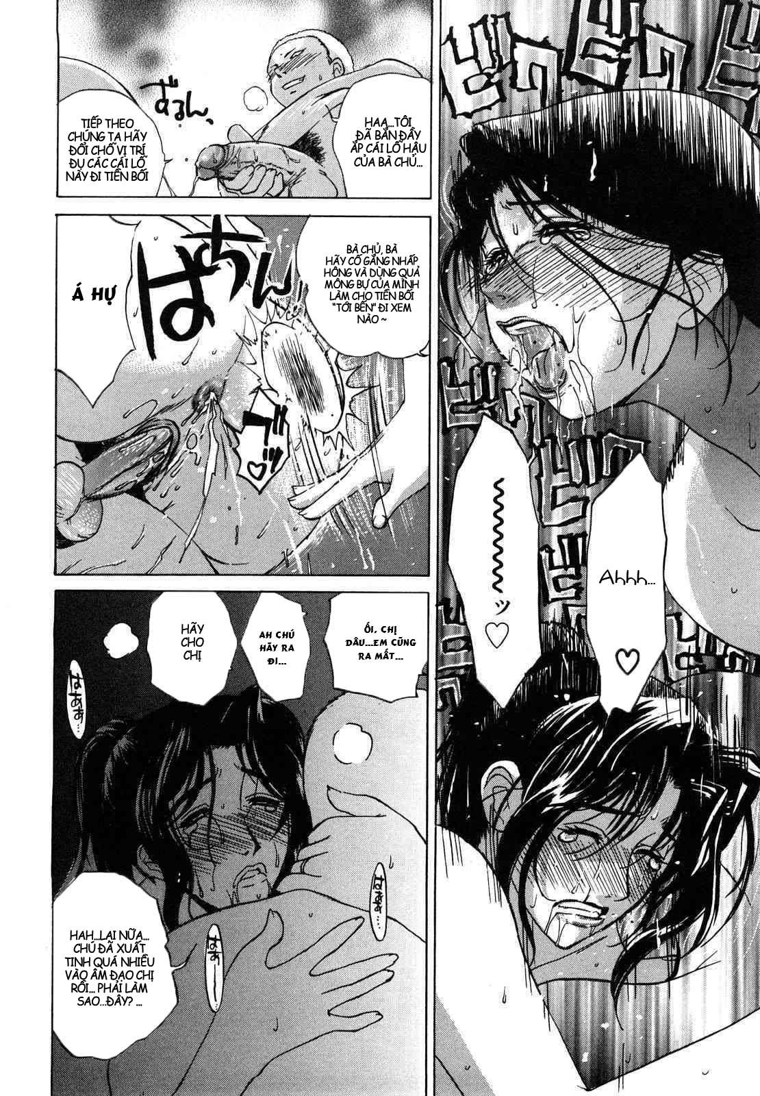 Đọc truyện hentai Cô dâu dâm đãng của nhà Takayanagike - Chap 4