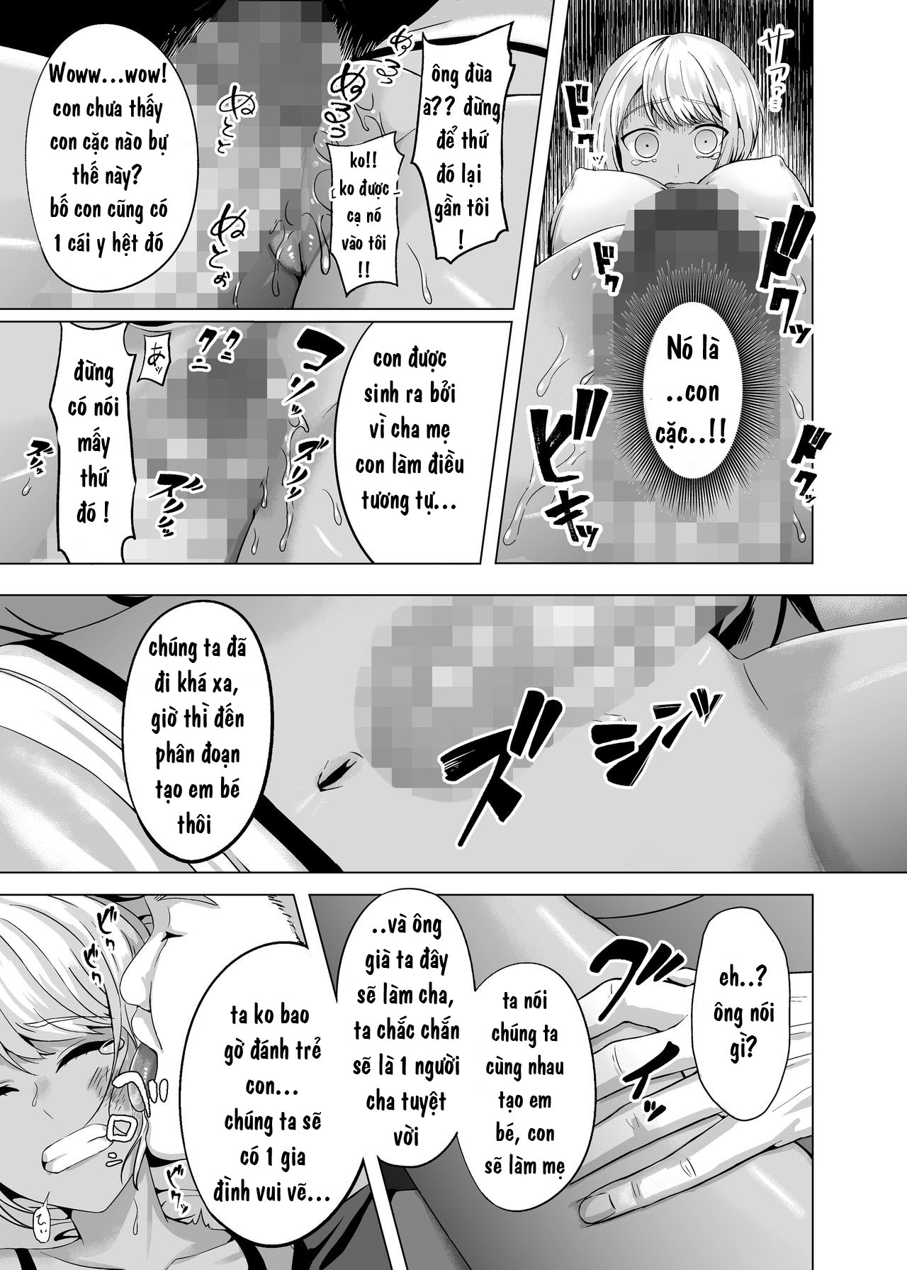 Đọc truyện hentai Let's Make A Warm And Happy Family - Oneshot