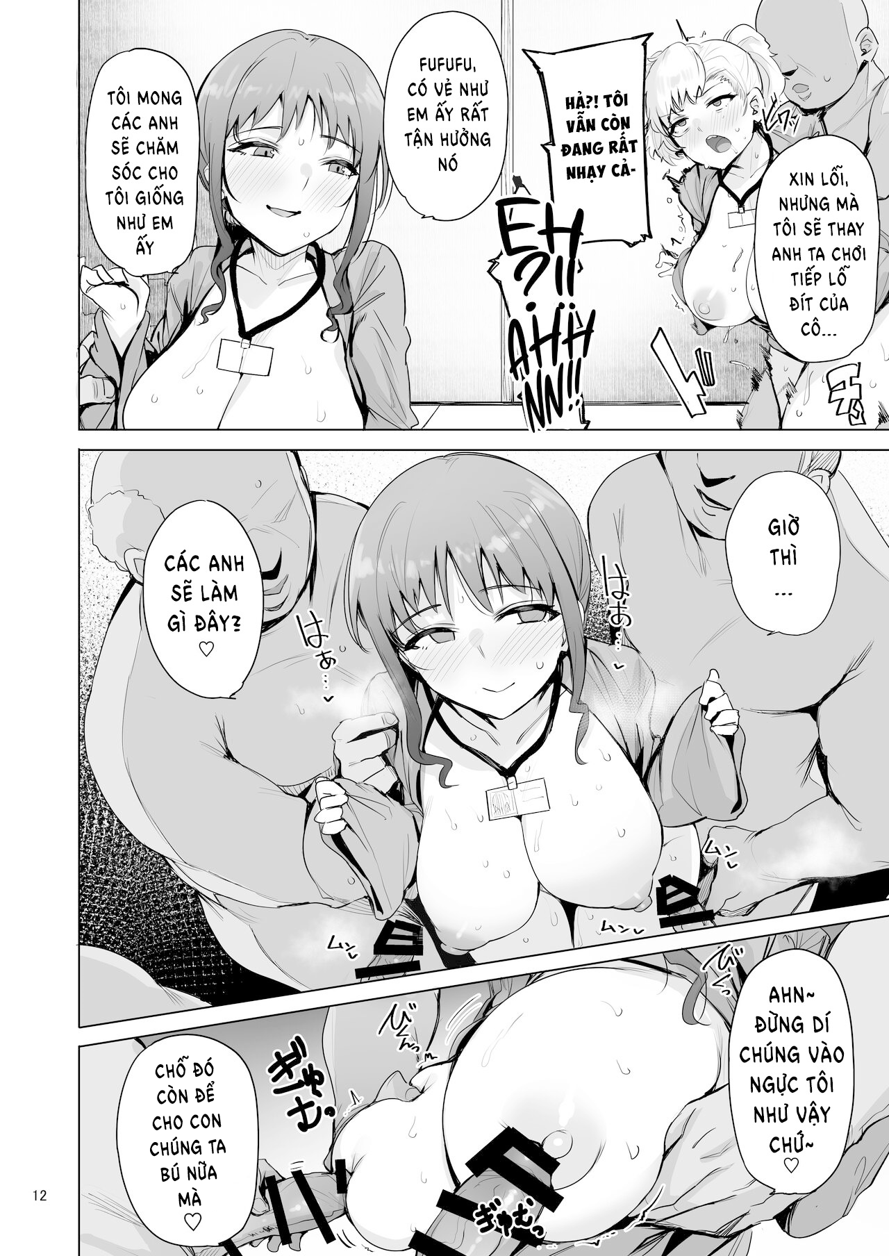 Đọc truyện hentai Nhà trọ của 3 chị em nhà nghèo phục vụ kinh doanh - Chap 4(Kết thúc)