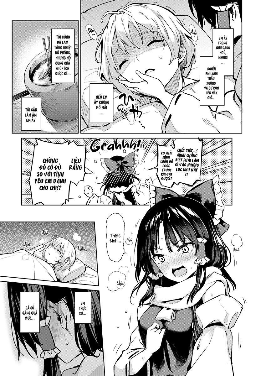 Đọc truyện hentai Atatame Jouzu no Reimu-san (Touhou Project) - Oneshot