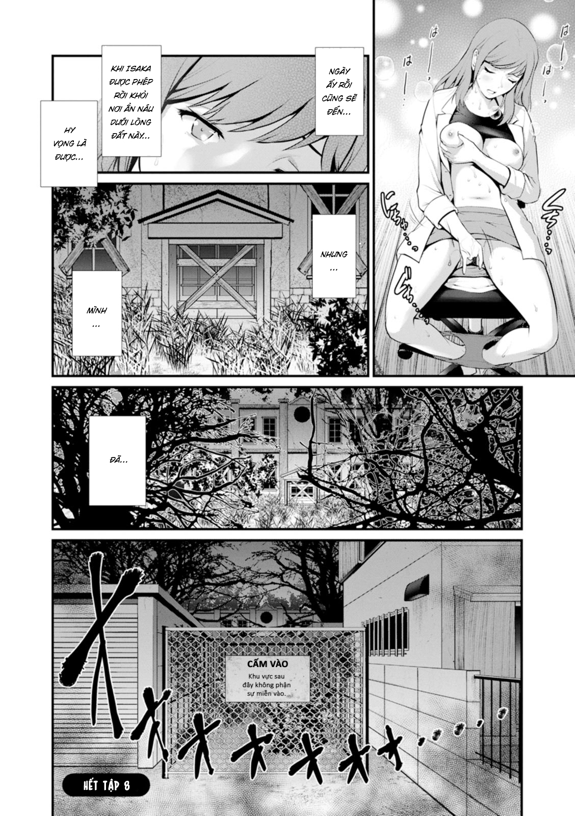 Đọc truyện hentai Tuần trăng mật dưới địa đạo 30m - Tập 8 - Những người sống sót