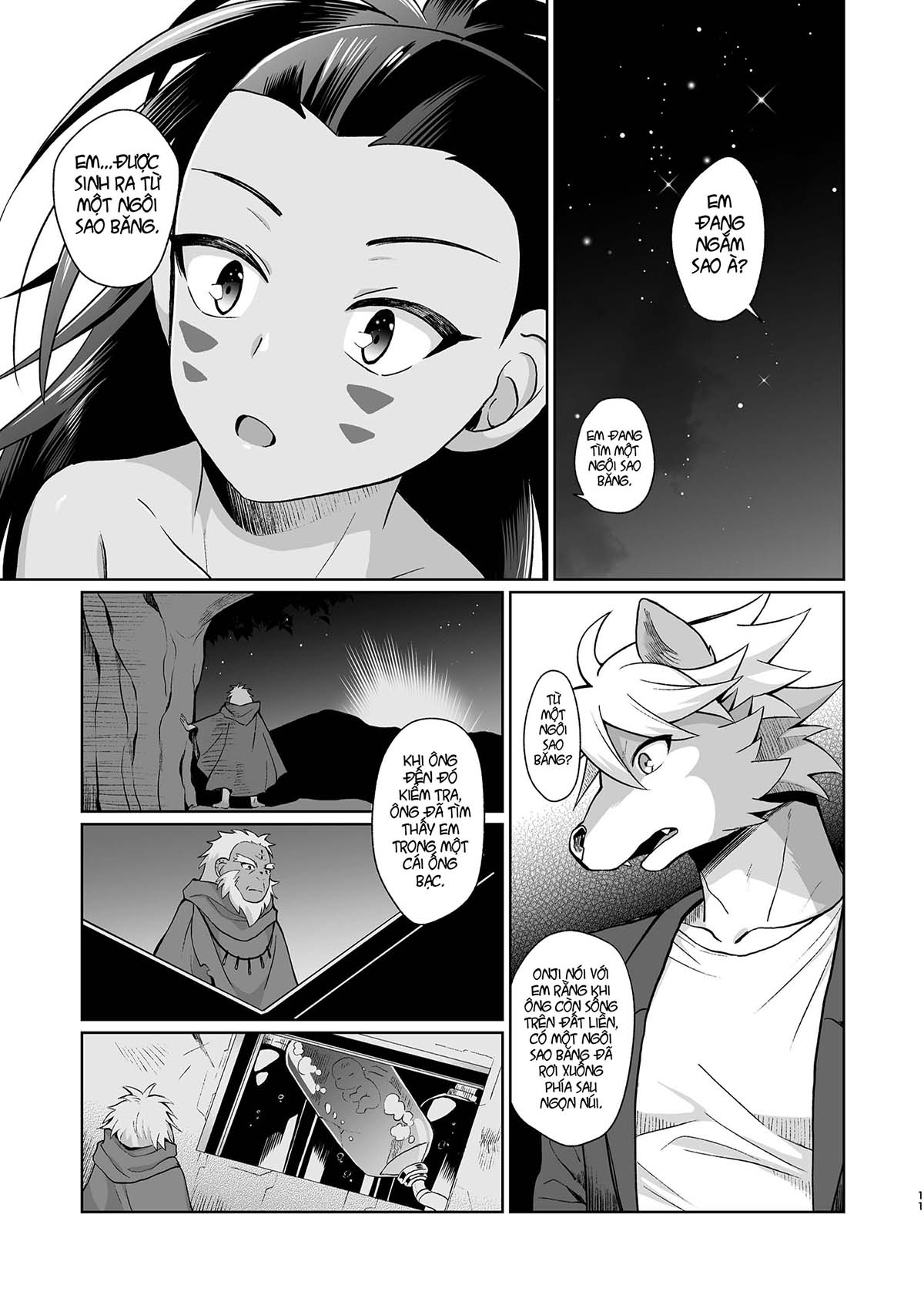 Đọc truyện hentai Sự ghép đôi giữa người và sói - Oneshot