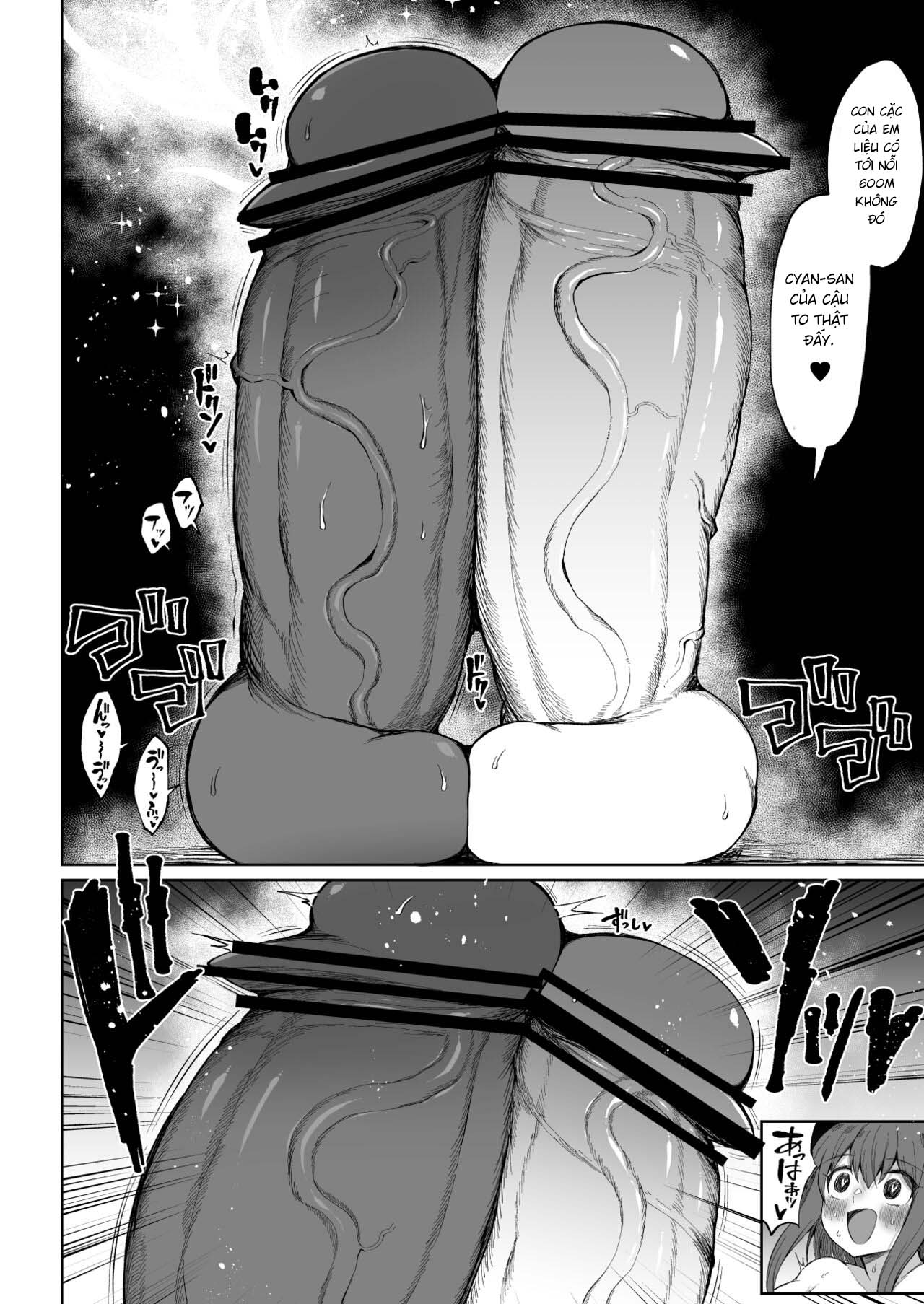 Đọc truyện hentai Cuộc thách đấu với cặc khổng lồ - Oneshot