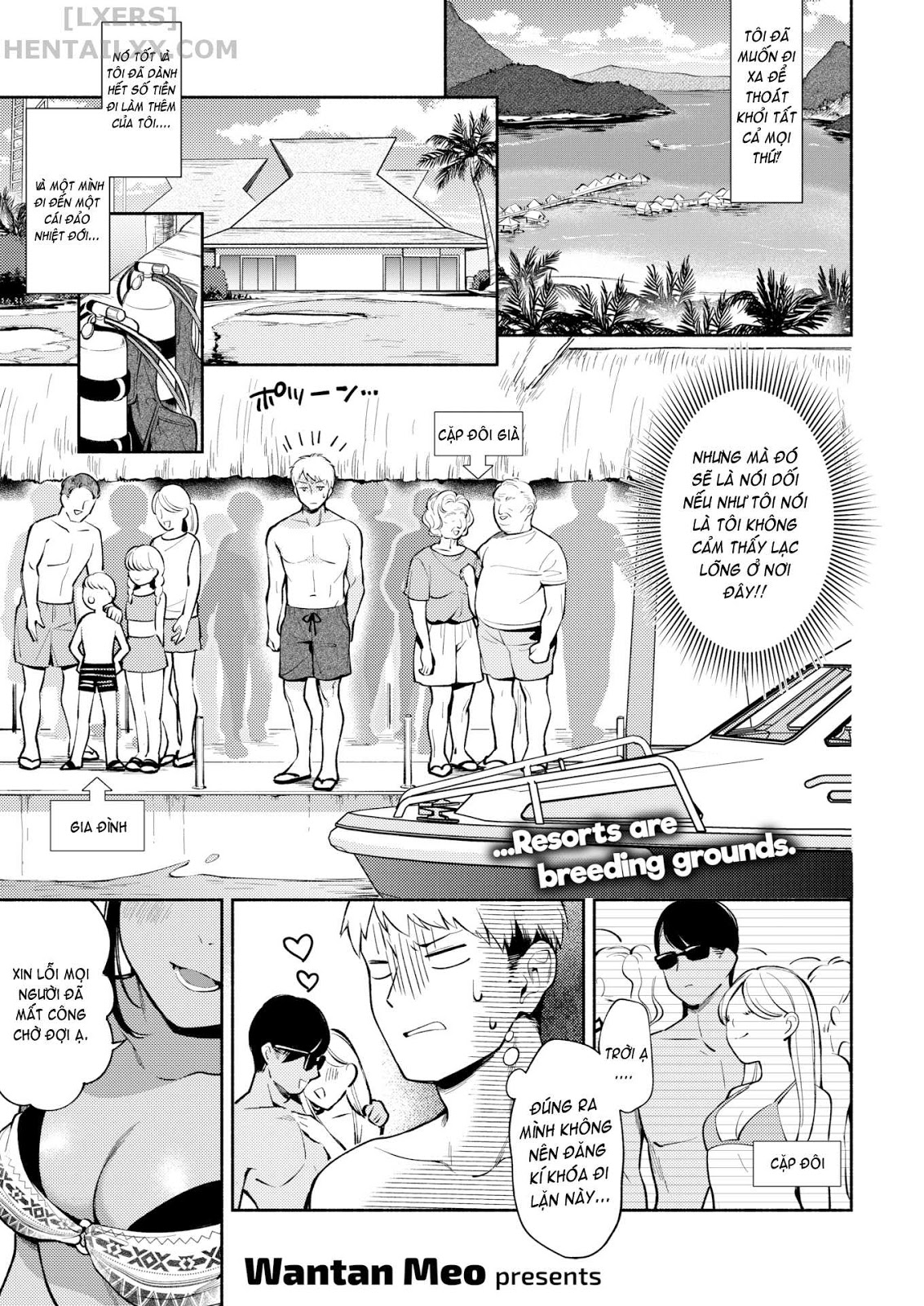 Đọc truyện hentai Okaeri - Chap 3 - Tropical Escape