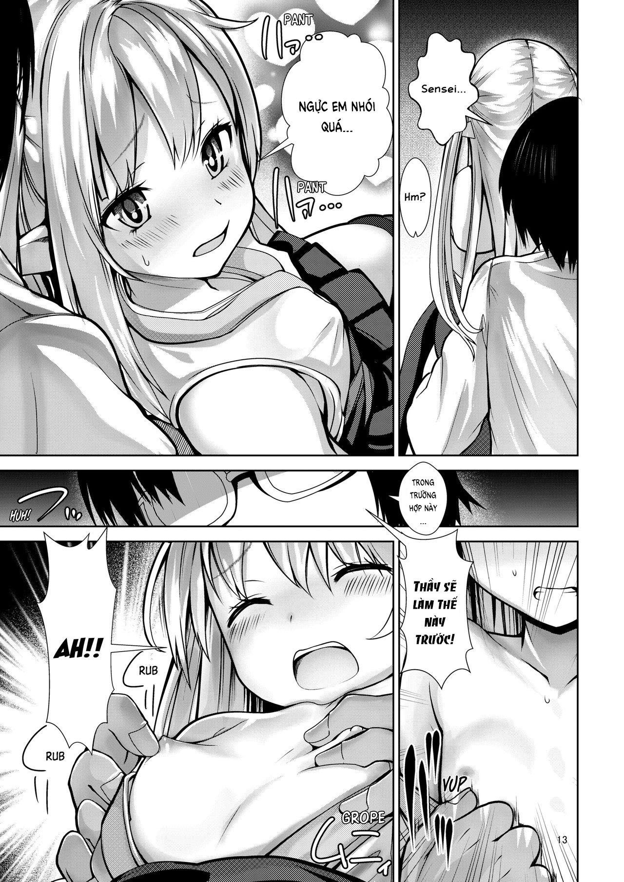 Đọc truyện hentai 5-nen 3-kumi no Isekai Ryuugakusei o Shidou suru Tsumori ga Choukyou shite shimatta - Oneshot