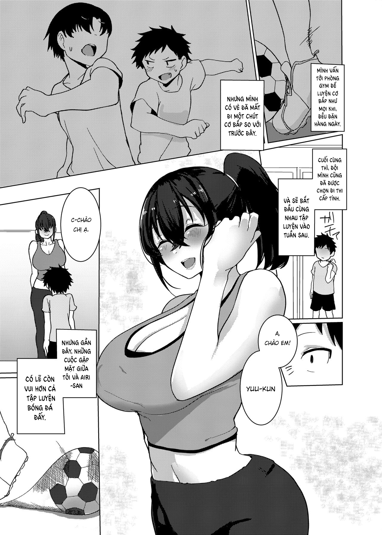 Đọc truyện hentai Động lực tập gym - Oneshot
