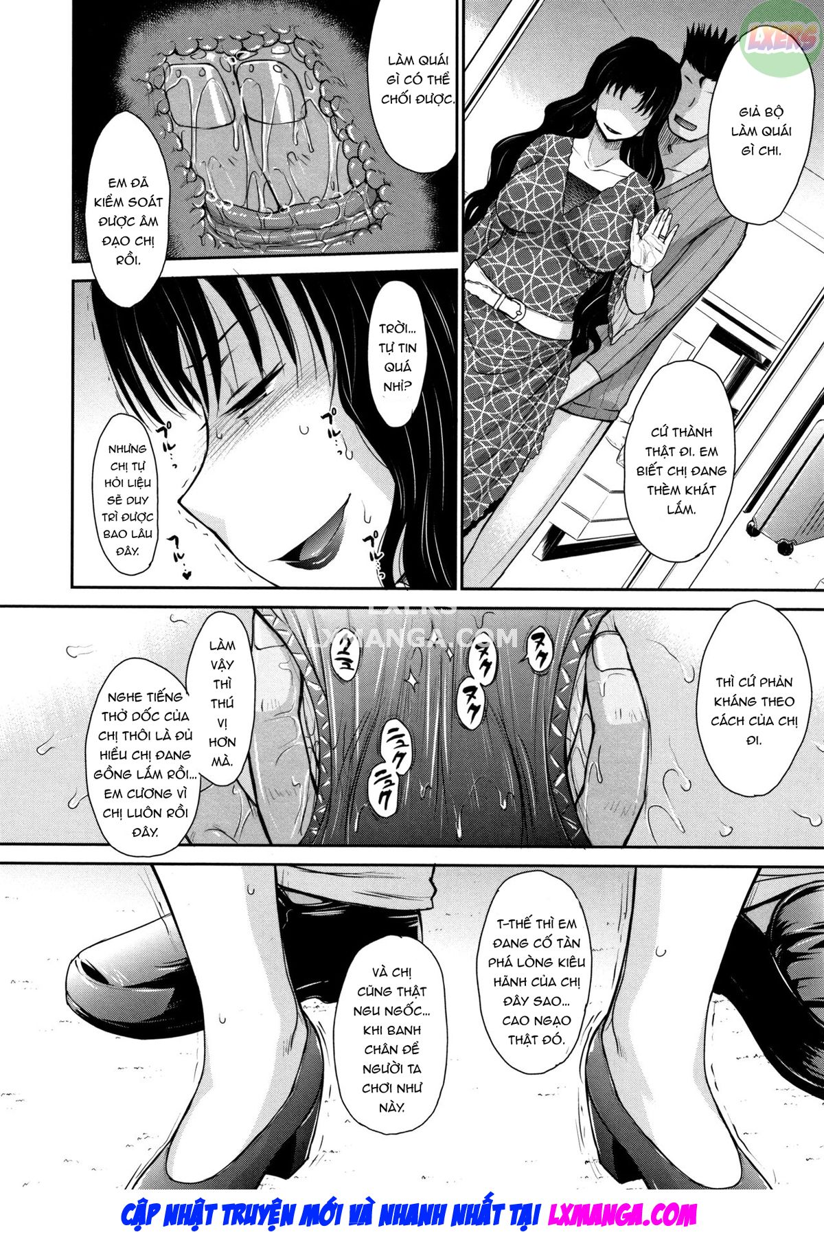 Đọc truyện hentai Người phụ nữ có chồng, bí mật và thịt - Chap 4