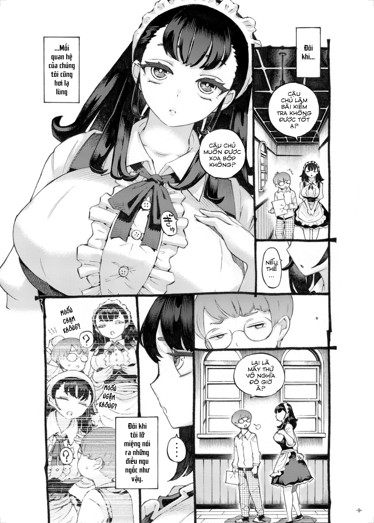 Đọc truyện hentai Nàng hầu của riêng tôi - Oneshot