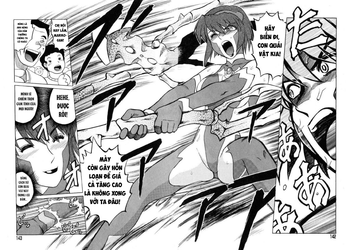 Đọc truyện hentai Siêu nhân nội trợ - Ultra Mariko-san - Oneshot