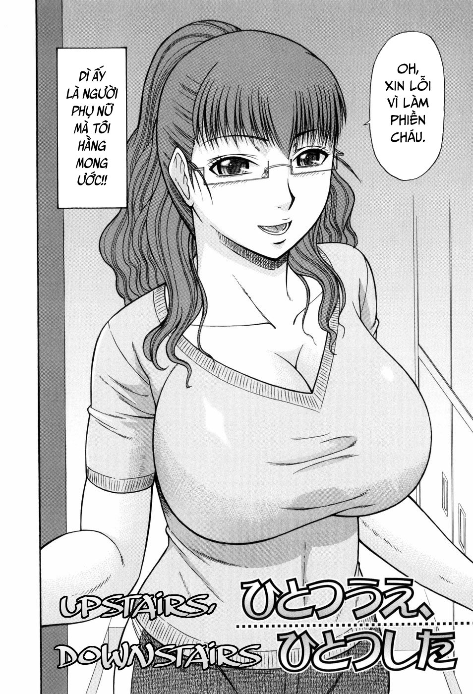 Đọc truyện hentai Upstairs Downstairs - Oneshot