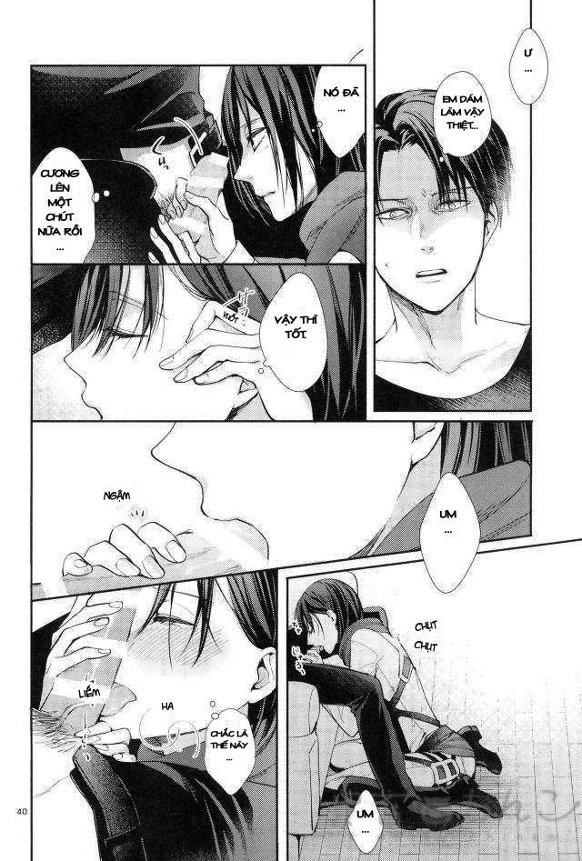 Đọc truyện hentai Ánh sáng phía bên kia (Shingeki no Kyojin) - Oneshot