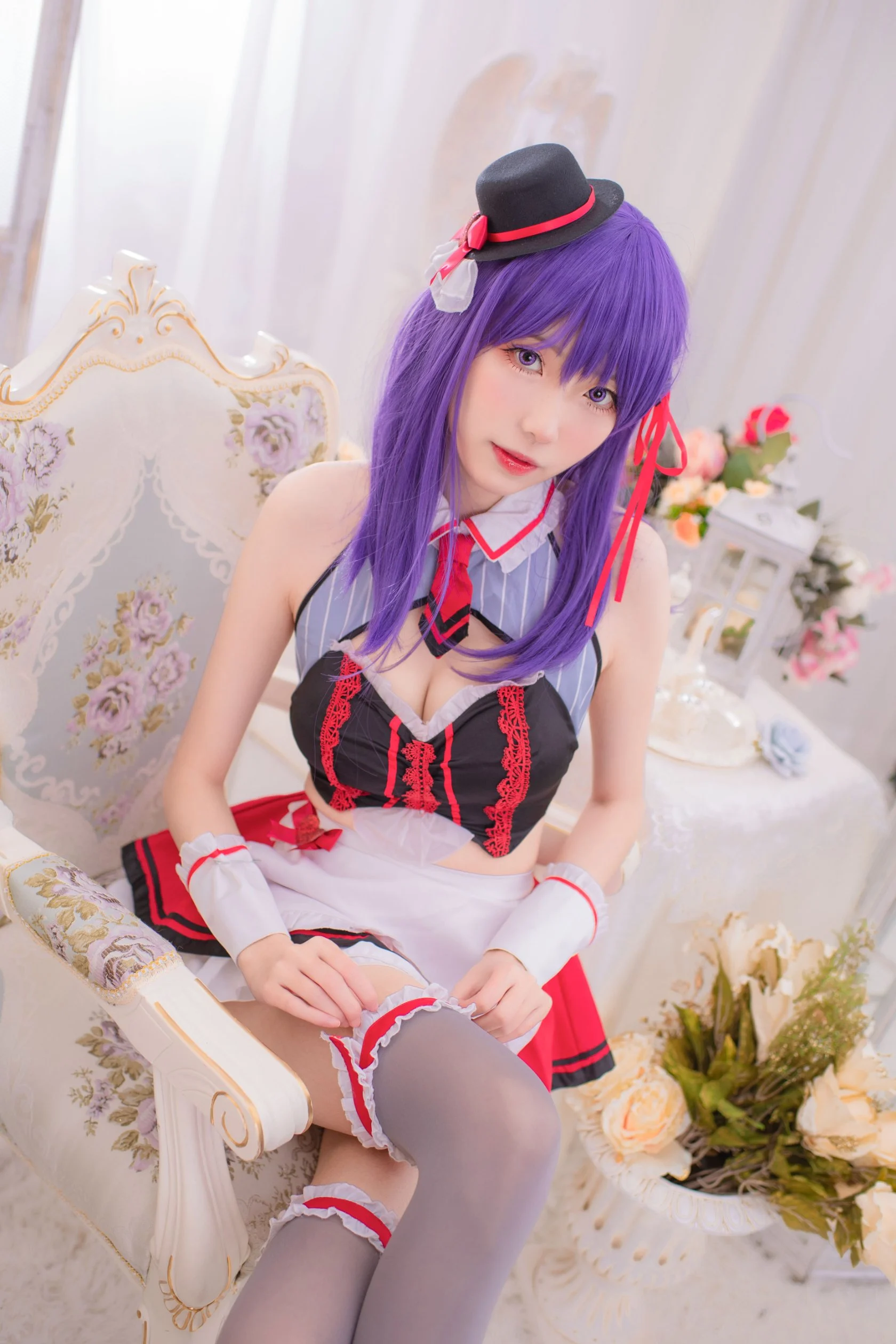 Đọc truyện hentai Tuyển tập Albums siêu phẩm Cosplay - Chap 918 - [Zhajiang Mumu] Sakura Maid