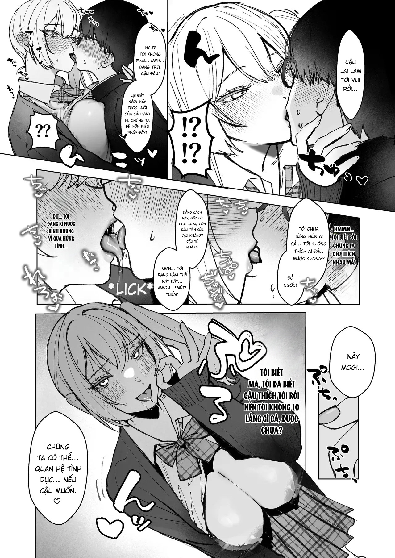 Đọc truyện hentai Ryou Kataomoi ga Minoranai Gyaru-san wa Iramura Chikunii ga Tomaranai! - Oneshot