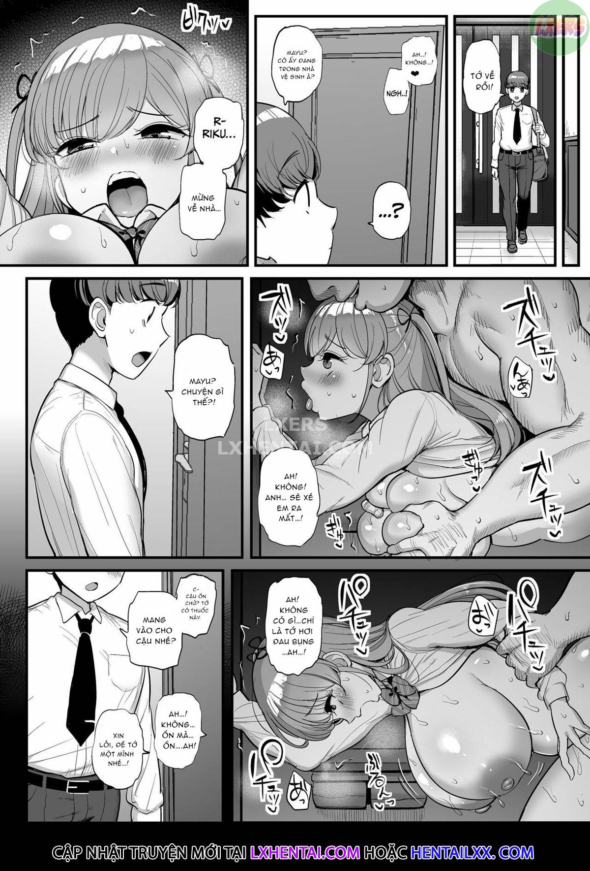Đọc truyện hentai Minimum Kanojo Wa Oyaji No Seidorei - Oneshot