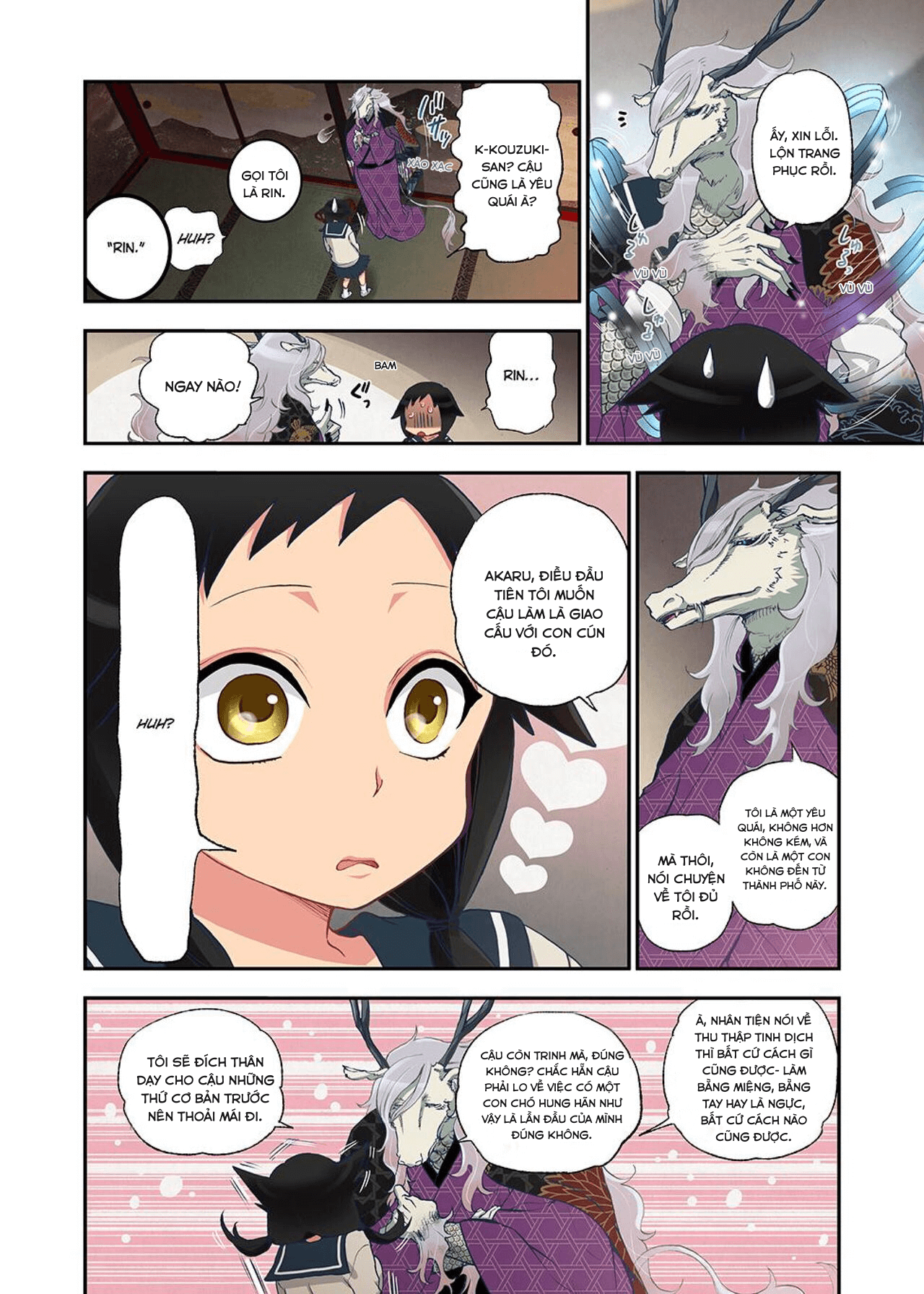 Đọc truyện hentai Onaka Ni Ippai, Ayakashi No Tane - Chap 1