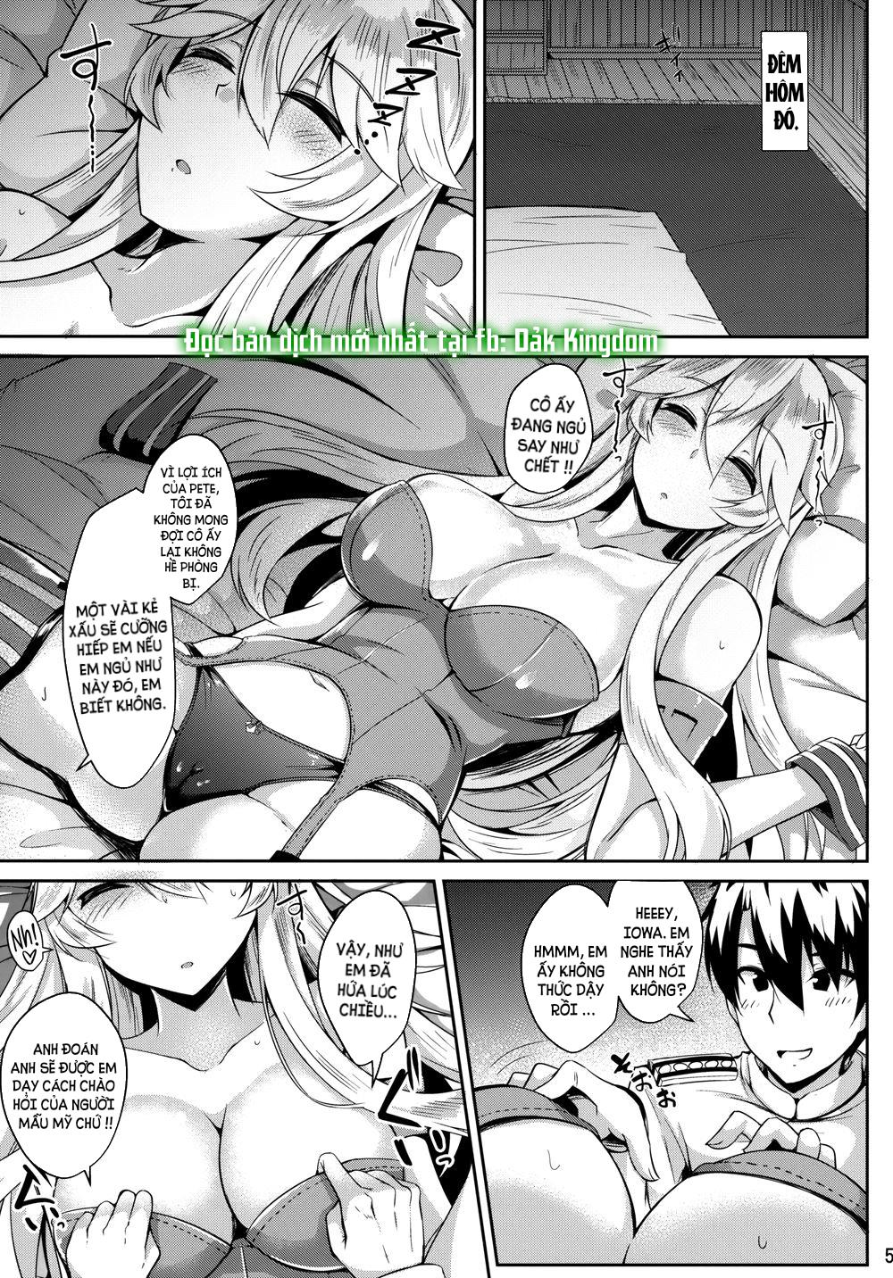 Đọc truyện hentai Anh đô đốc may mắn và cô người mẫu Mĩ - Oneshot