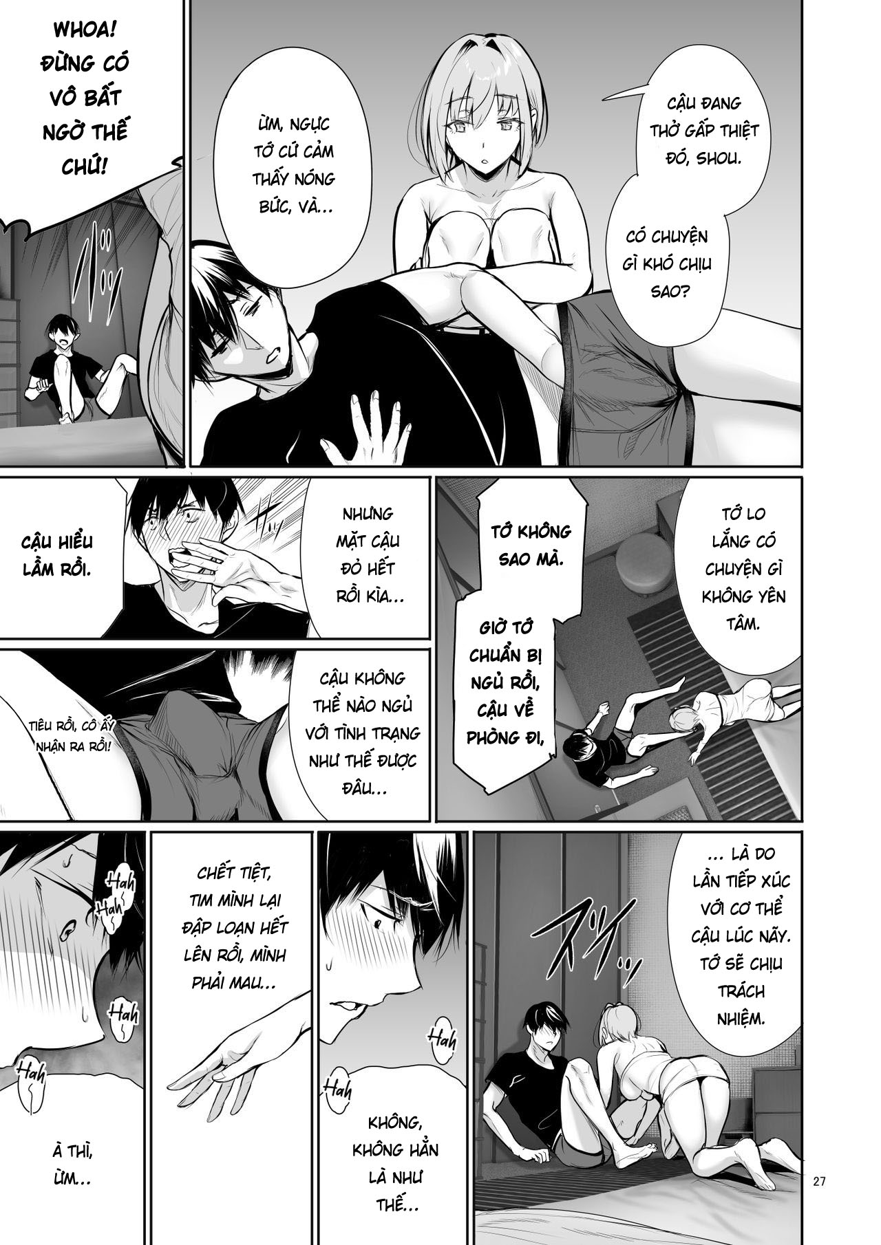 Đọc truyện hentai Homestay-chu no Doitsu Musume ga Issho ni Furo ni Haitte Kuru Wake - Oneshot