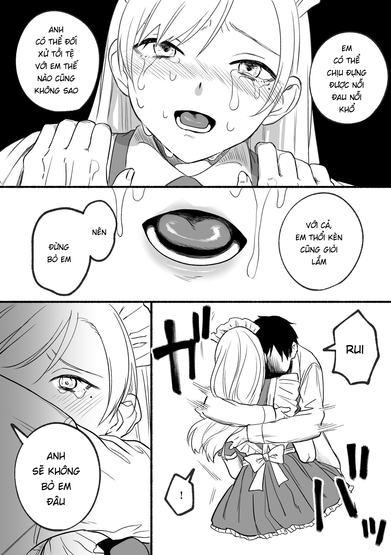 Đọc truyện hentai Hầu gái Rui khiếm khuyết - Oneshot