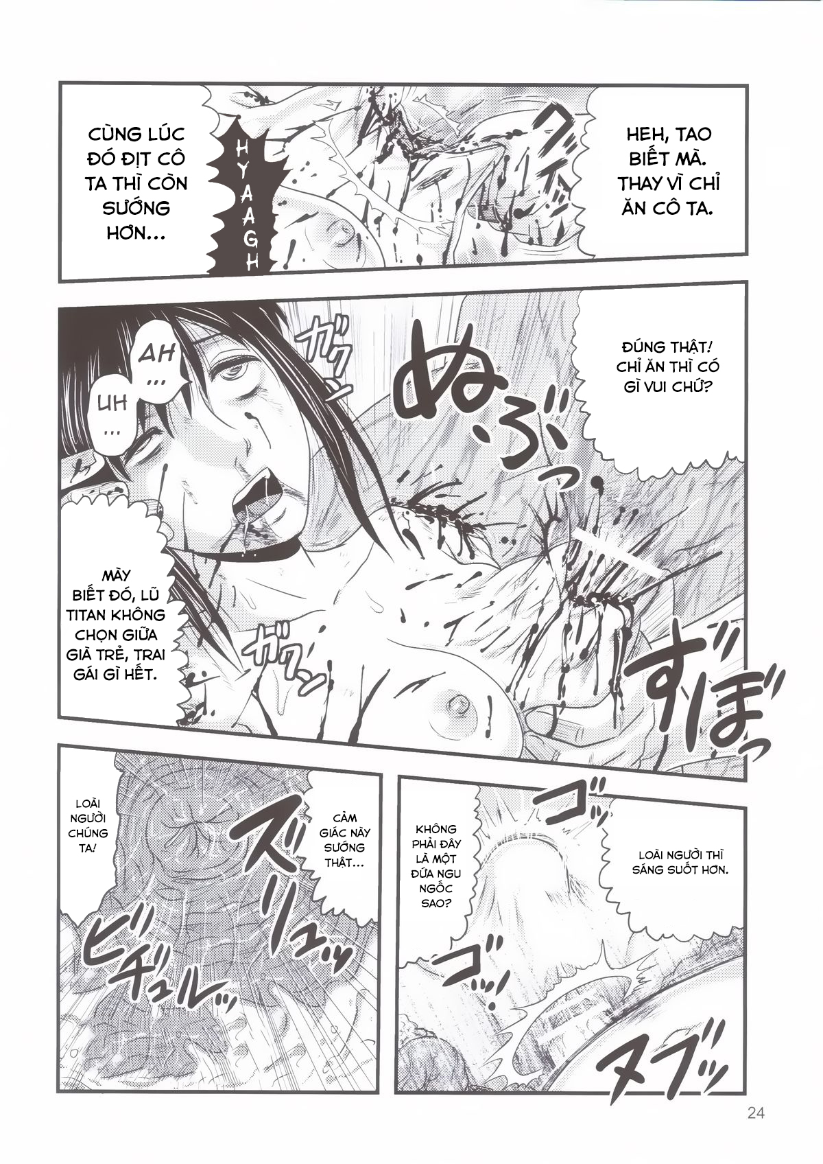 Đọc truyện hentai Sangeki no Sasha - Oneshot