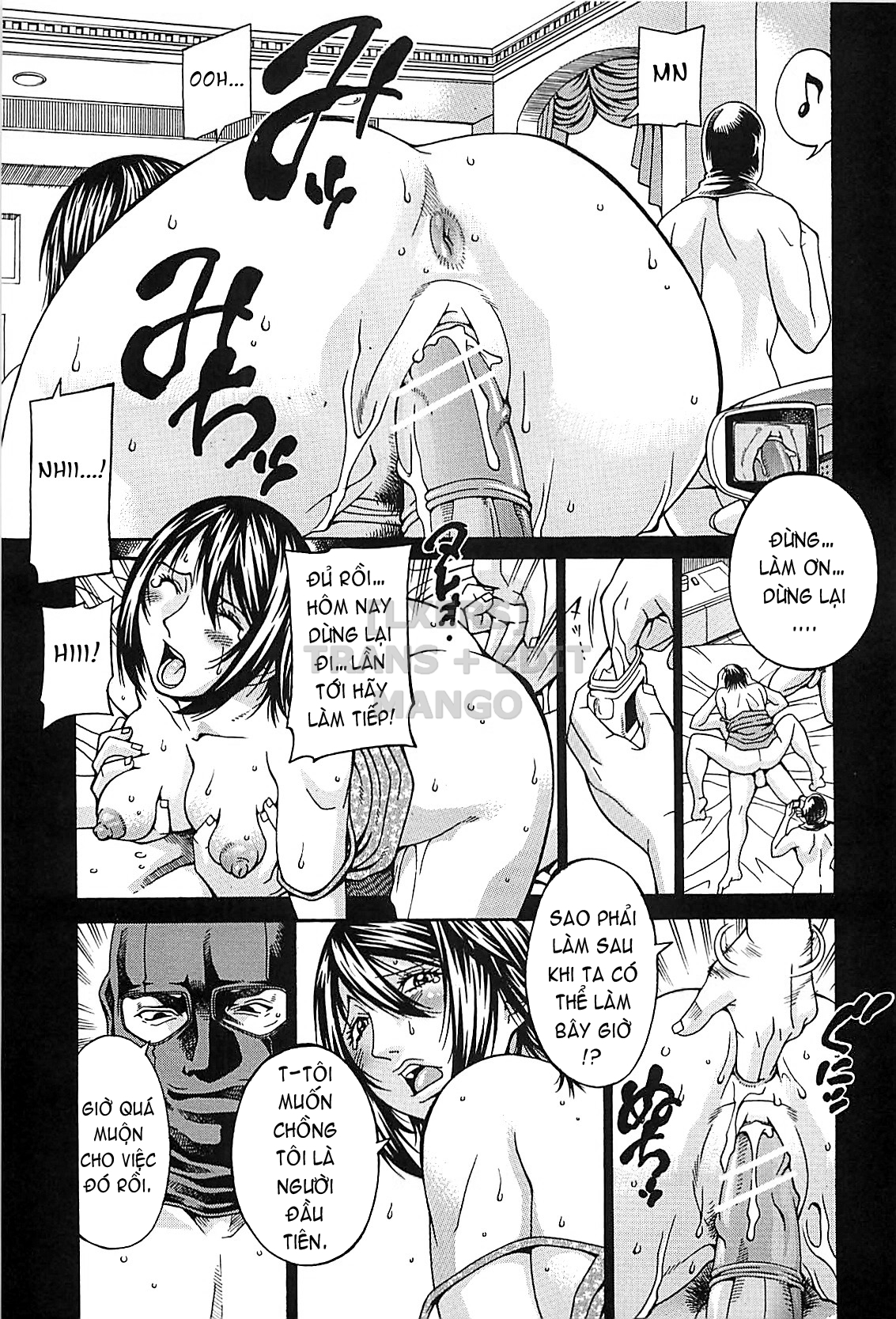 Đọc truyện hentai Vợ dâm - Chap 3