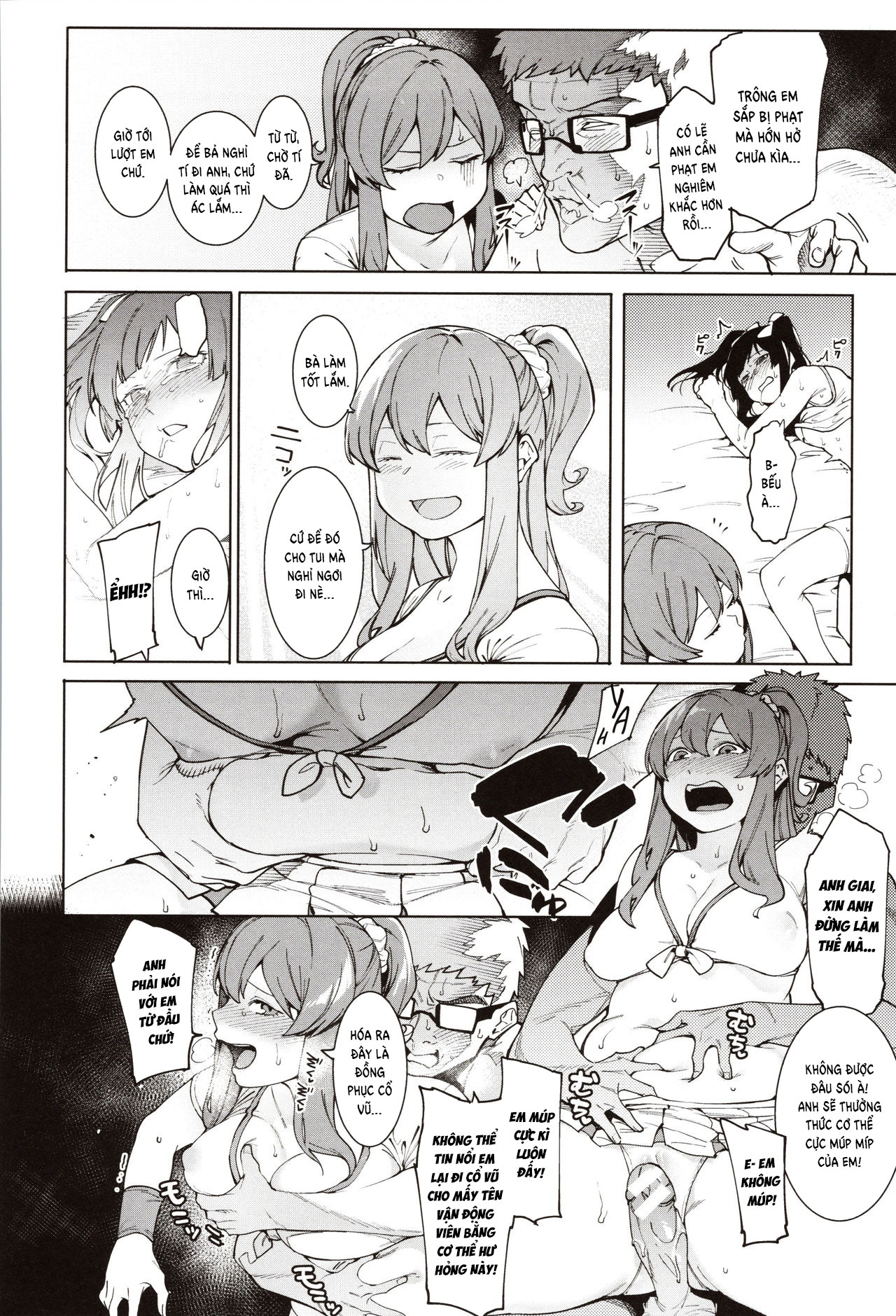 Đọc truyện hentai Mizuha ni Oshioki! - Chap 4