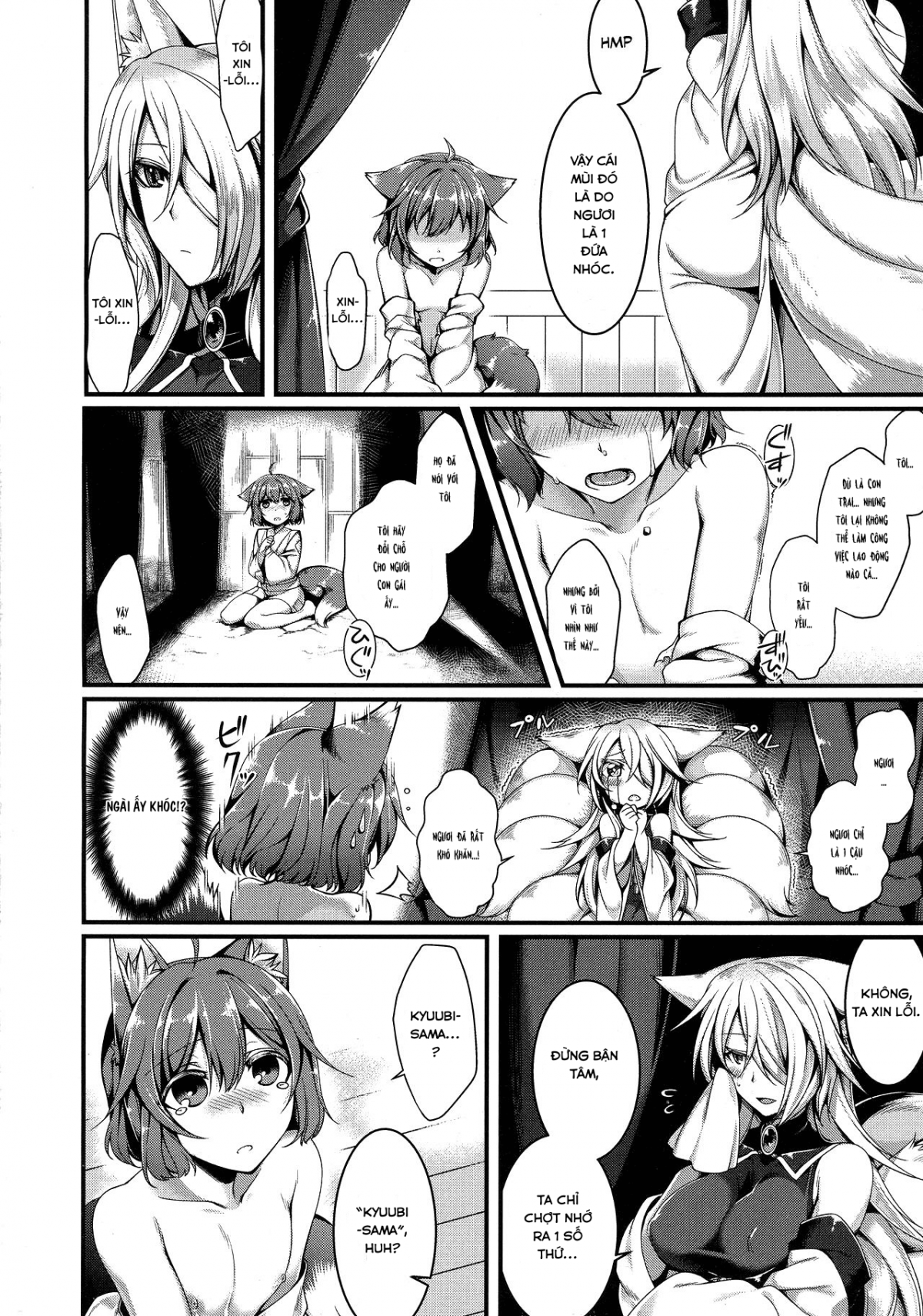 Đọc truyện hentai Kyubi-sama to Boku - Oneshot