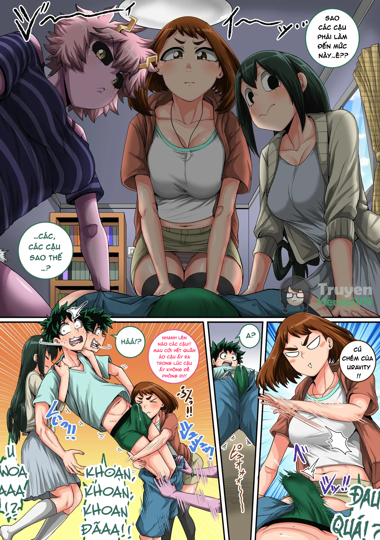 Đọc truyện hentai Học viện Harem của tôi 8 - Oneshot