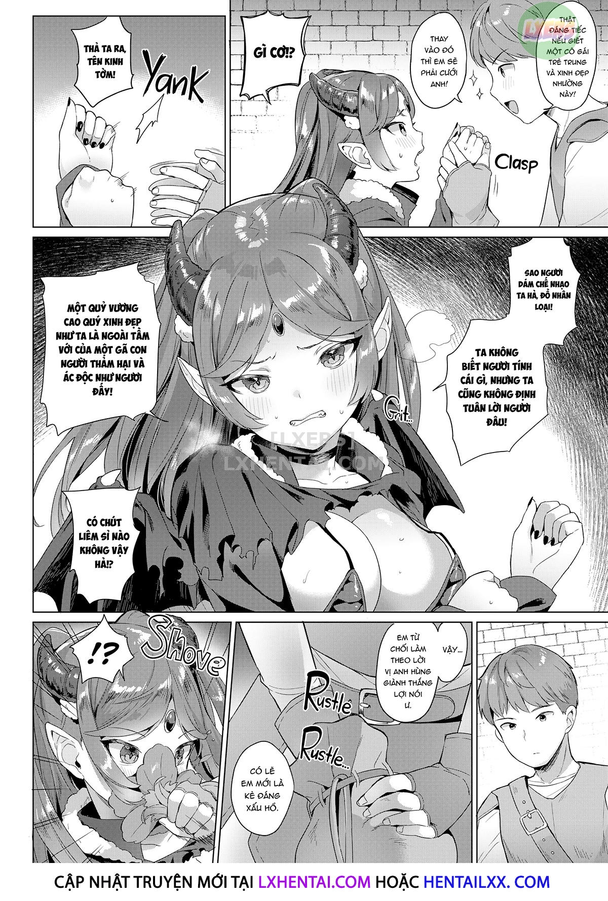 Đọc truyện hentai Những quý cô dâm đãng ngọt nước - Chap 4 - Little Miss Demon Lords Secret Conquest Route