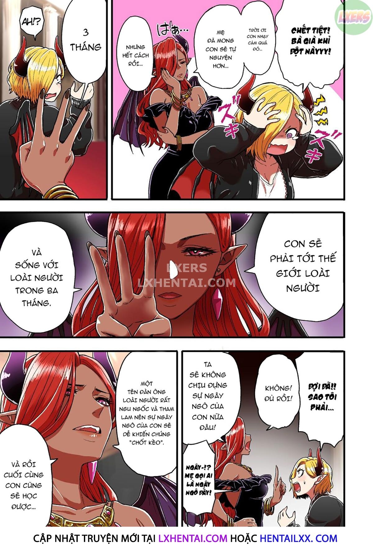 Đọc truyện hentai Junjou Yankee Succubus Marsha-Chan - Chap 1