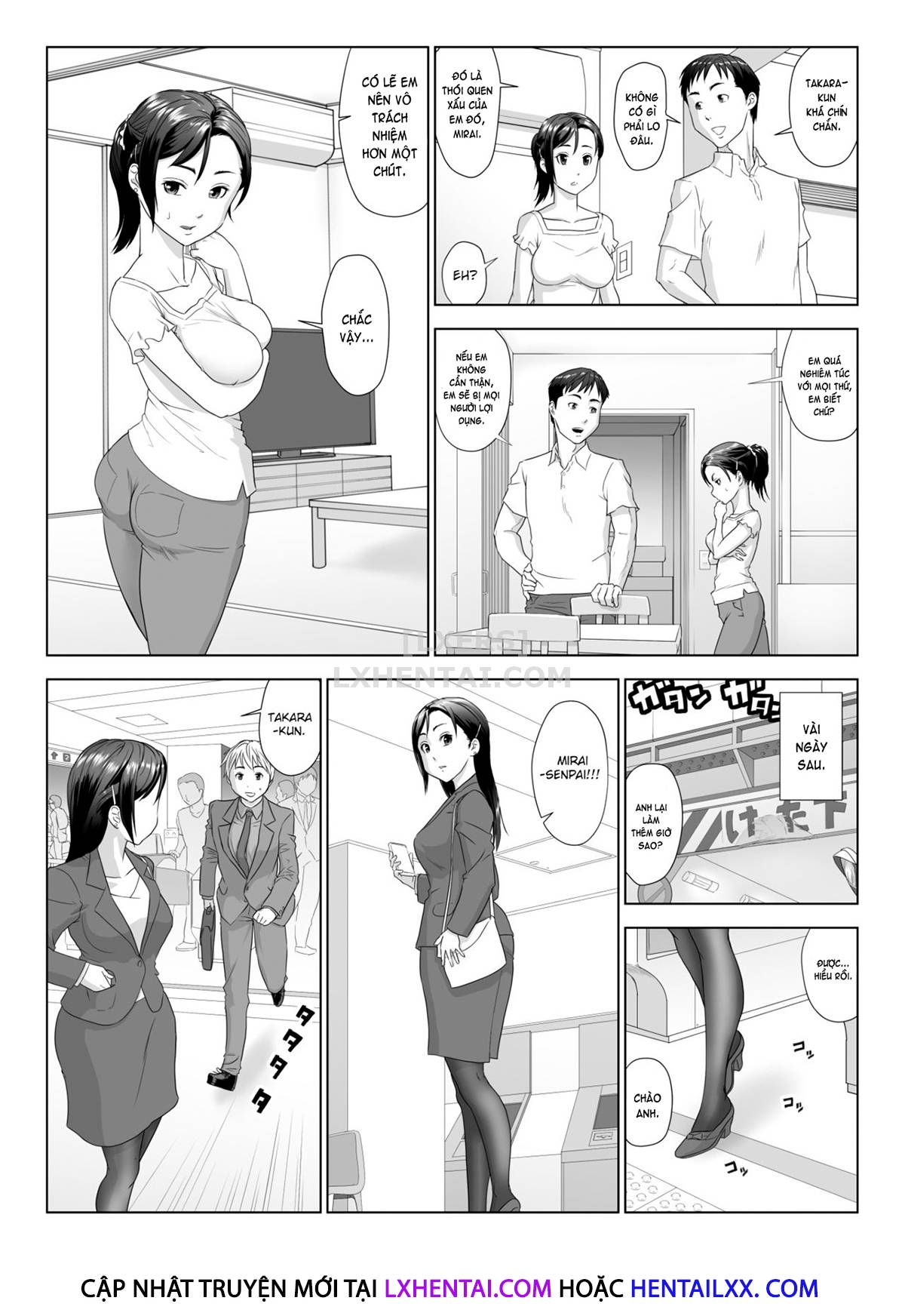 Đọc truyện hentai Taninbou ni Aegu Tsuma - Chap 1