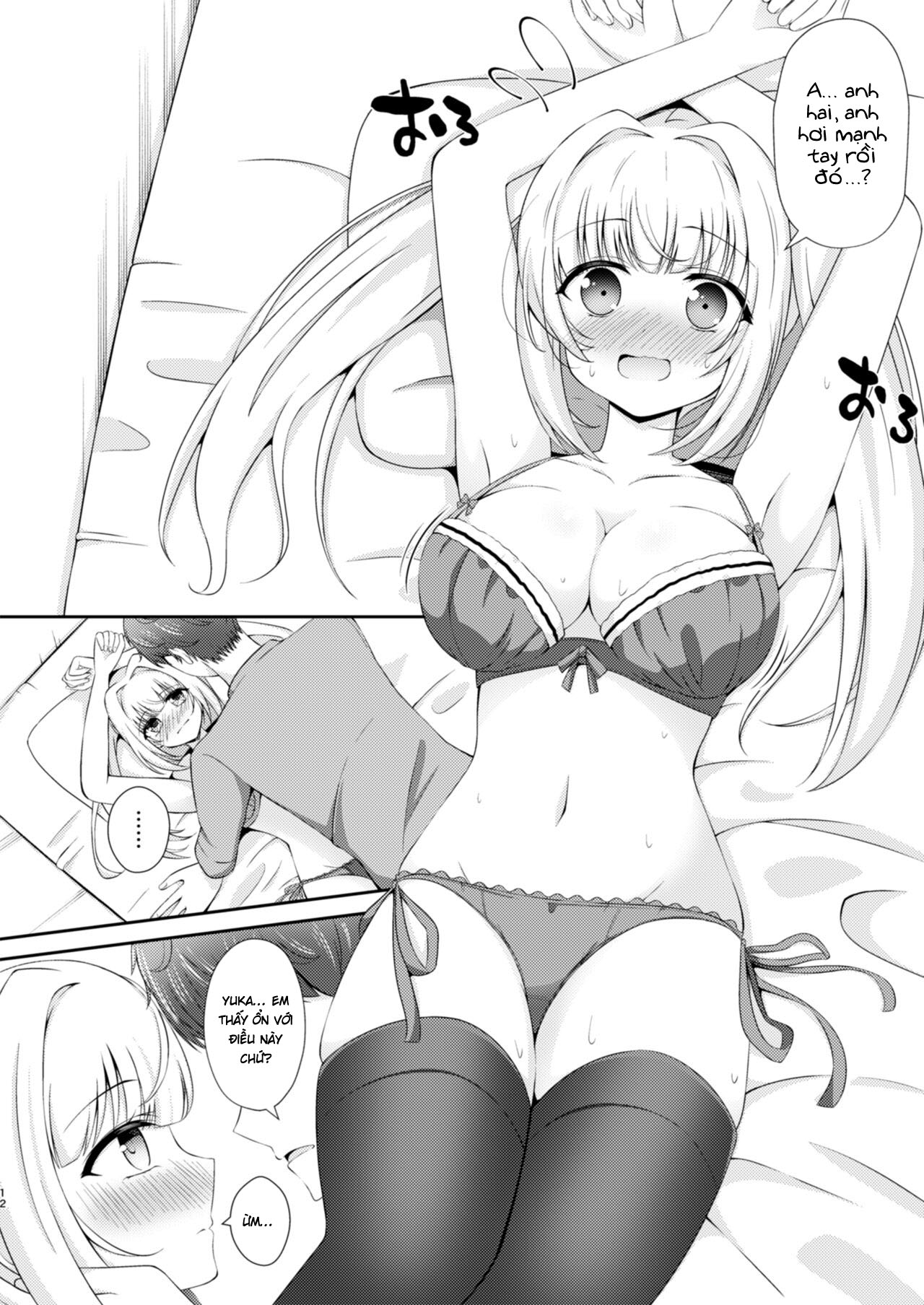 Đọc truyện hentai Cô em gái dẫm đãng chỉ làm tình với anh trai của mình! - Chap 1