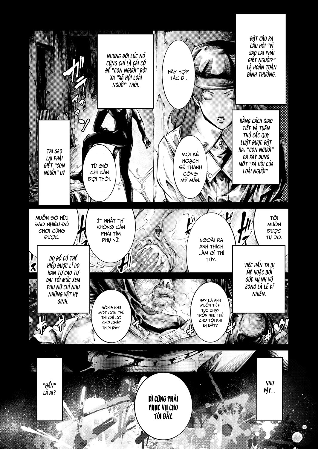 Đọc truyện hentai Trong Lâu Đài Ấy ~ Hiếp dâm cực độ ~ - Chap 4 adu biến