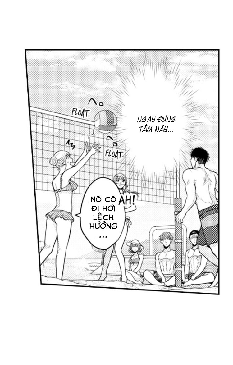 Đọc truyện hentai Ngọn lửa trong tầm tay - Chapter 28: Bóng chuyền bãi biển