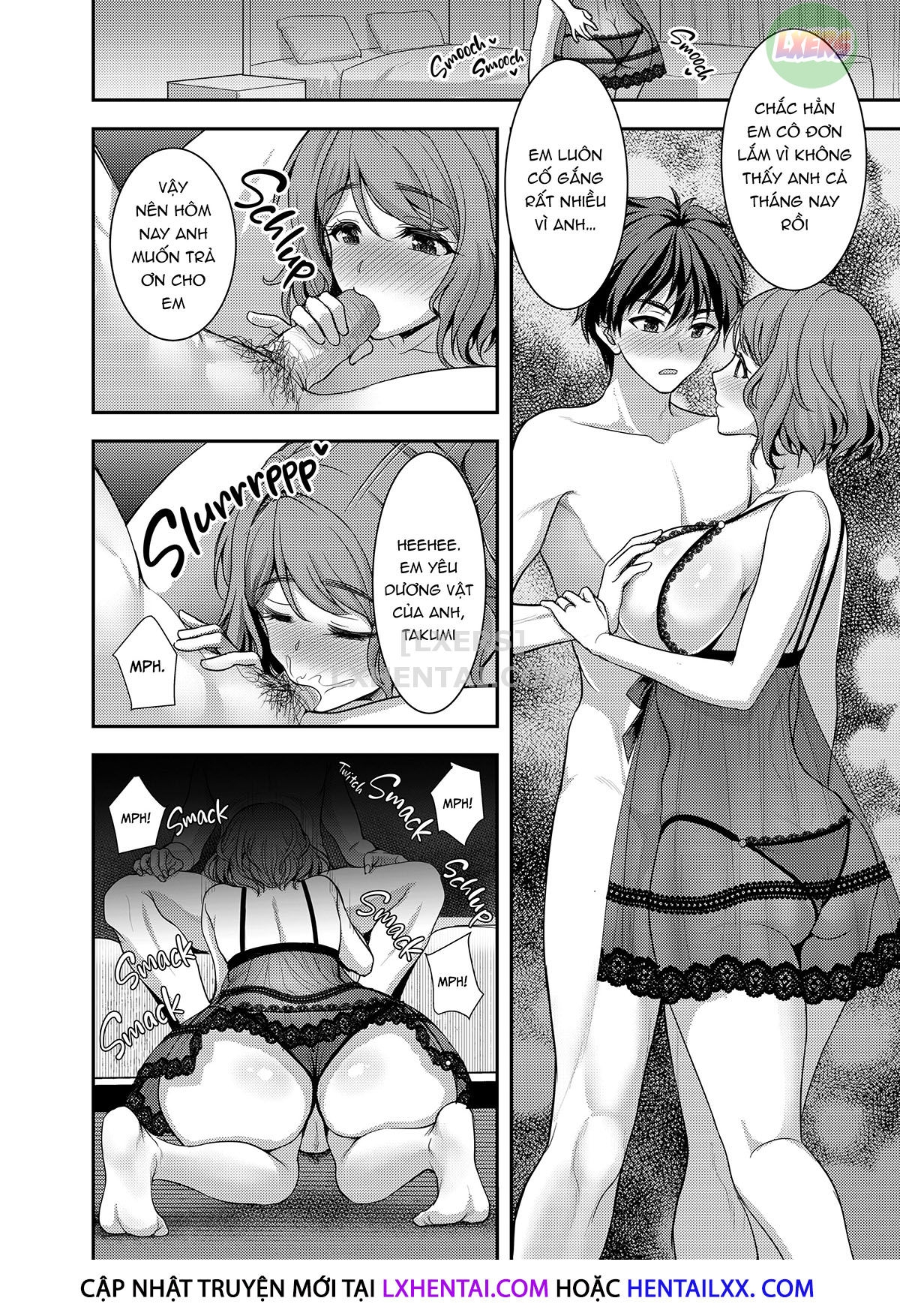 Đọc truyện hentai Cái lồng êm dịu của người vợ - Oneshot