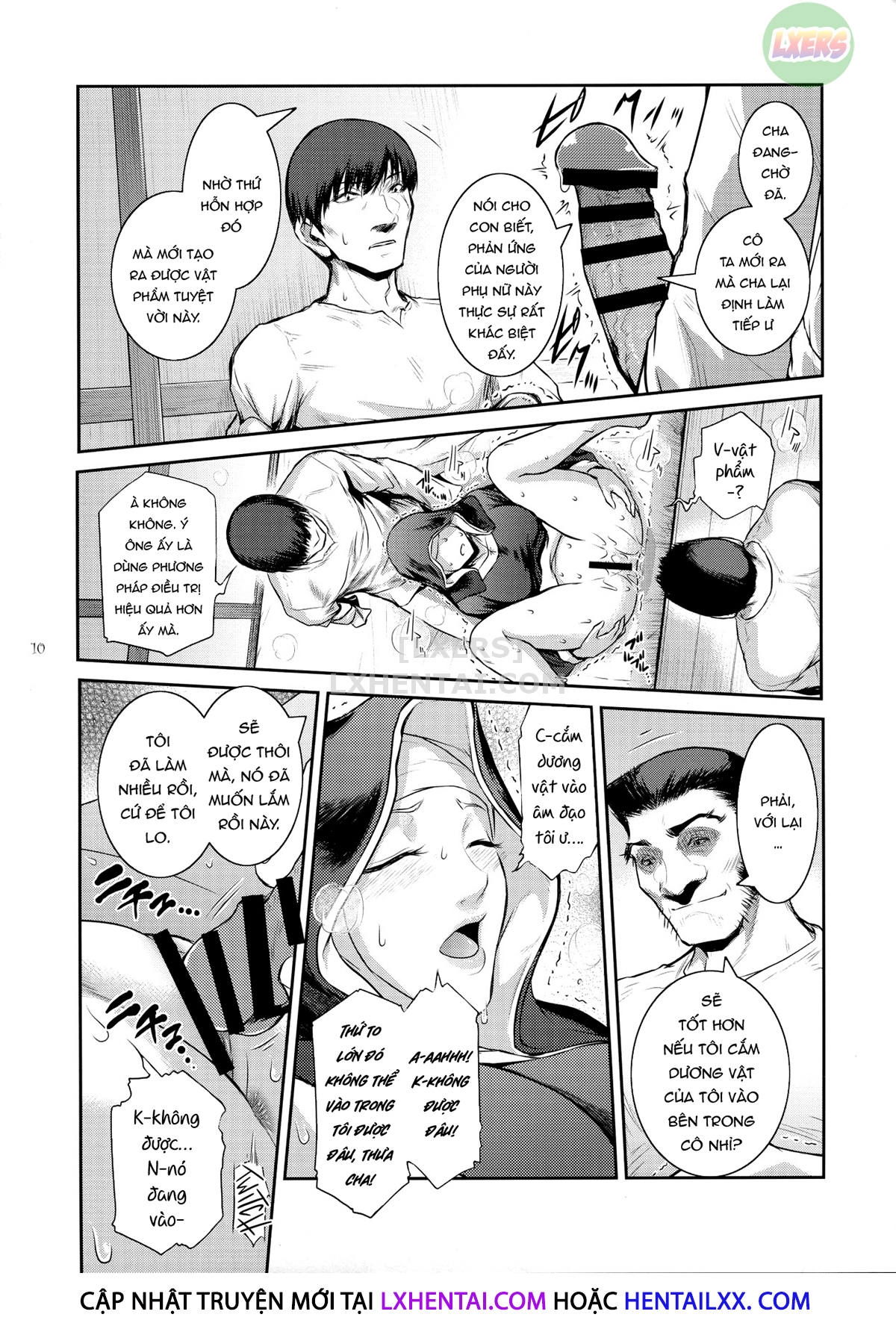 Đọc truyện hentai Kyoukai. - Chap 3