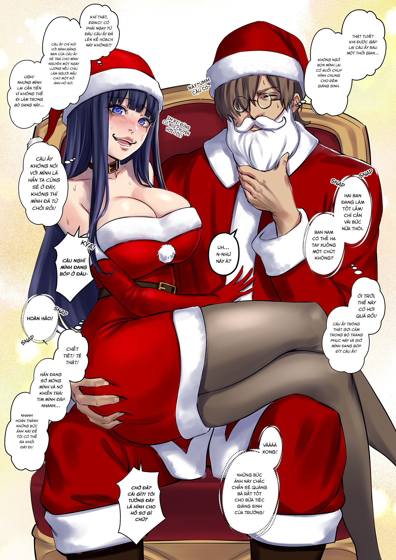 Đọc truyện hentai Bắt cóc người ngoài hành tinh - Chap 2.2 - Giáng Sinh