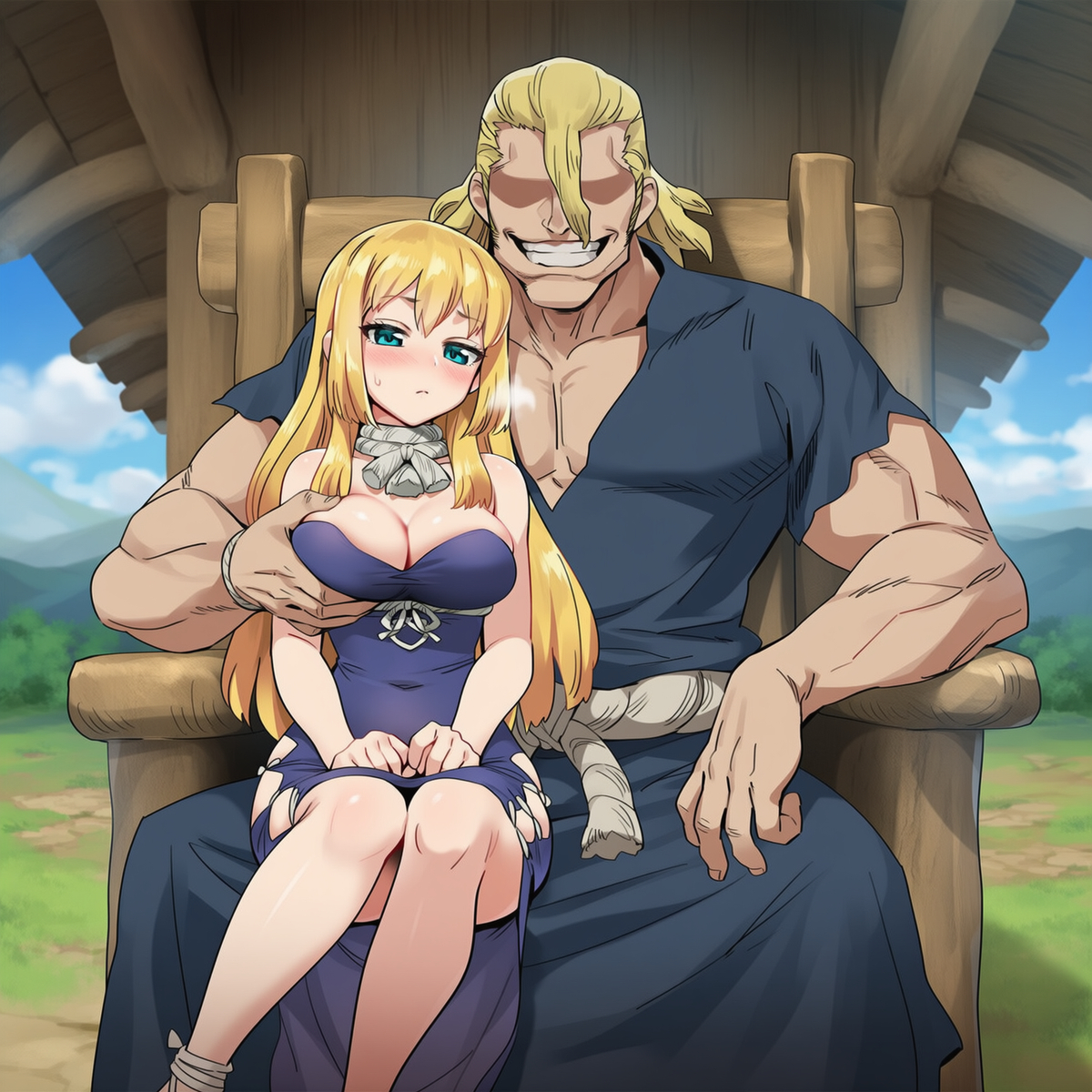 Đọc truyện hentai Tuyển tập Albums Art hentai - Chap 662 - Kohaku Vs Maguma