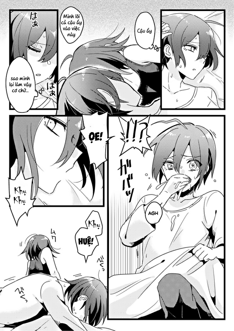 Đọc truyện hentai Shiroi Suisou to Akai Kingyo - Oneshot