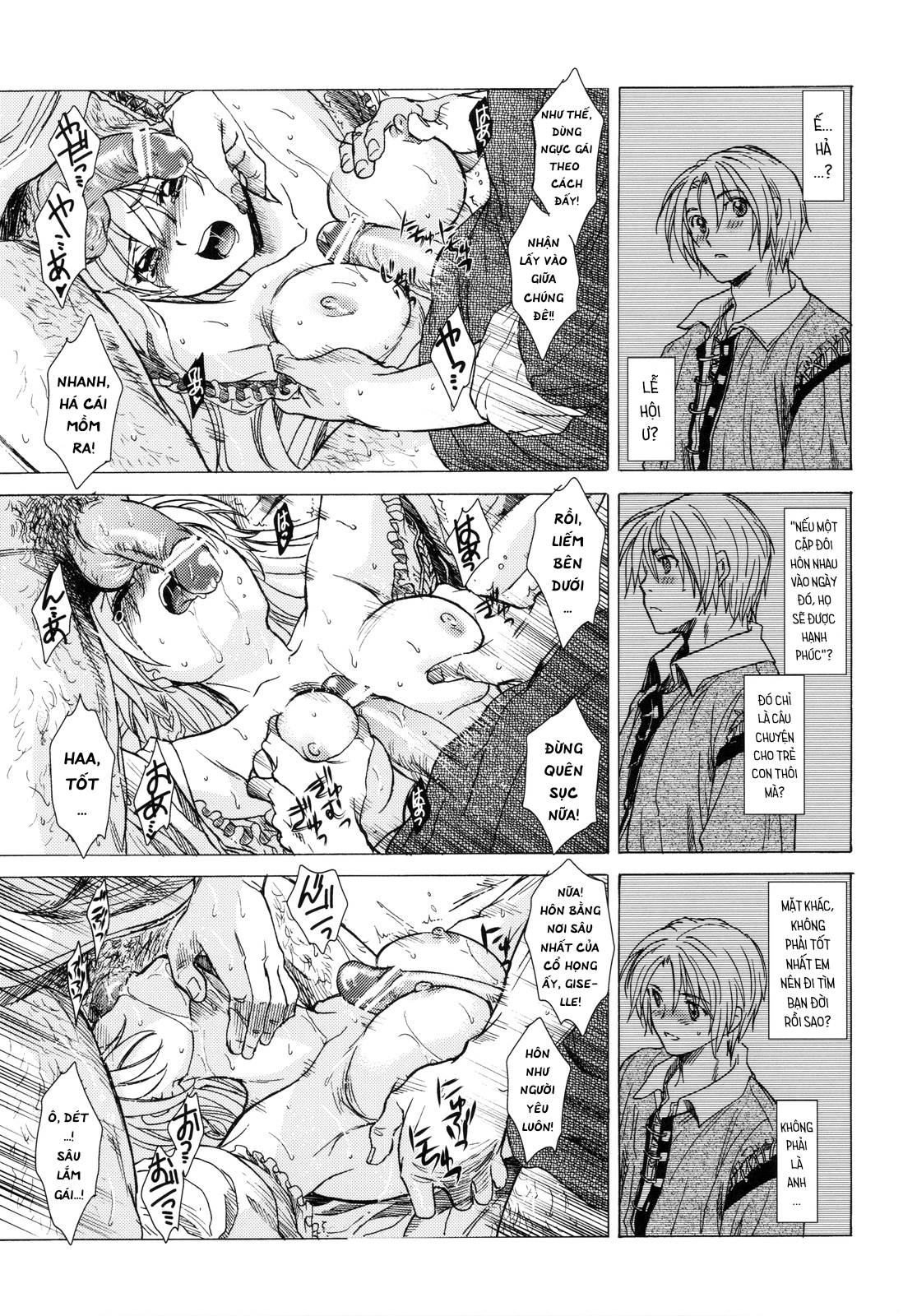 Đọc truyện hentai Lễ Thánh Nhân - Oneshot