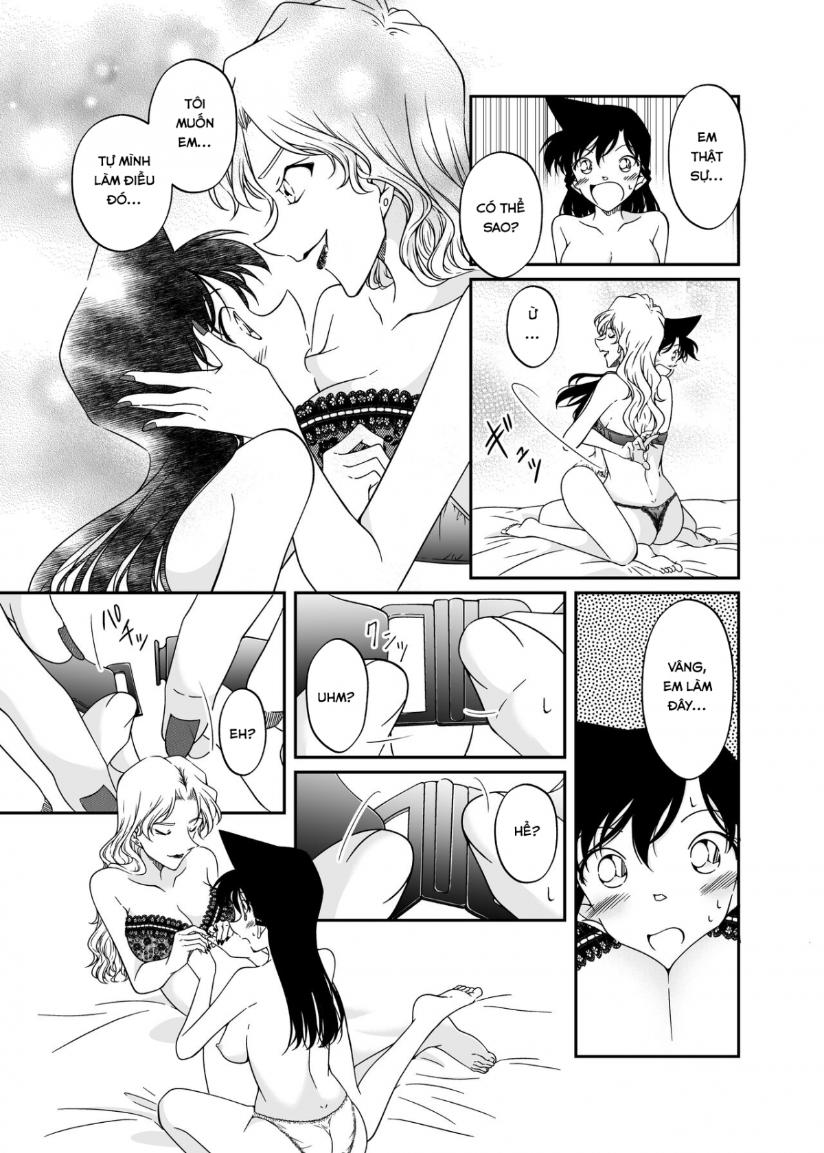 Đọc truyện hentai Cậu không thể trông cậy vào tôi được à? (Detective Conan) - Oneshot